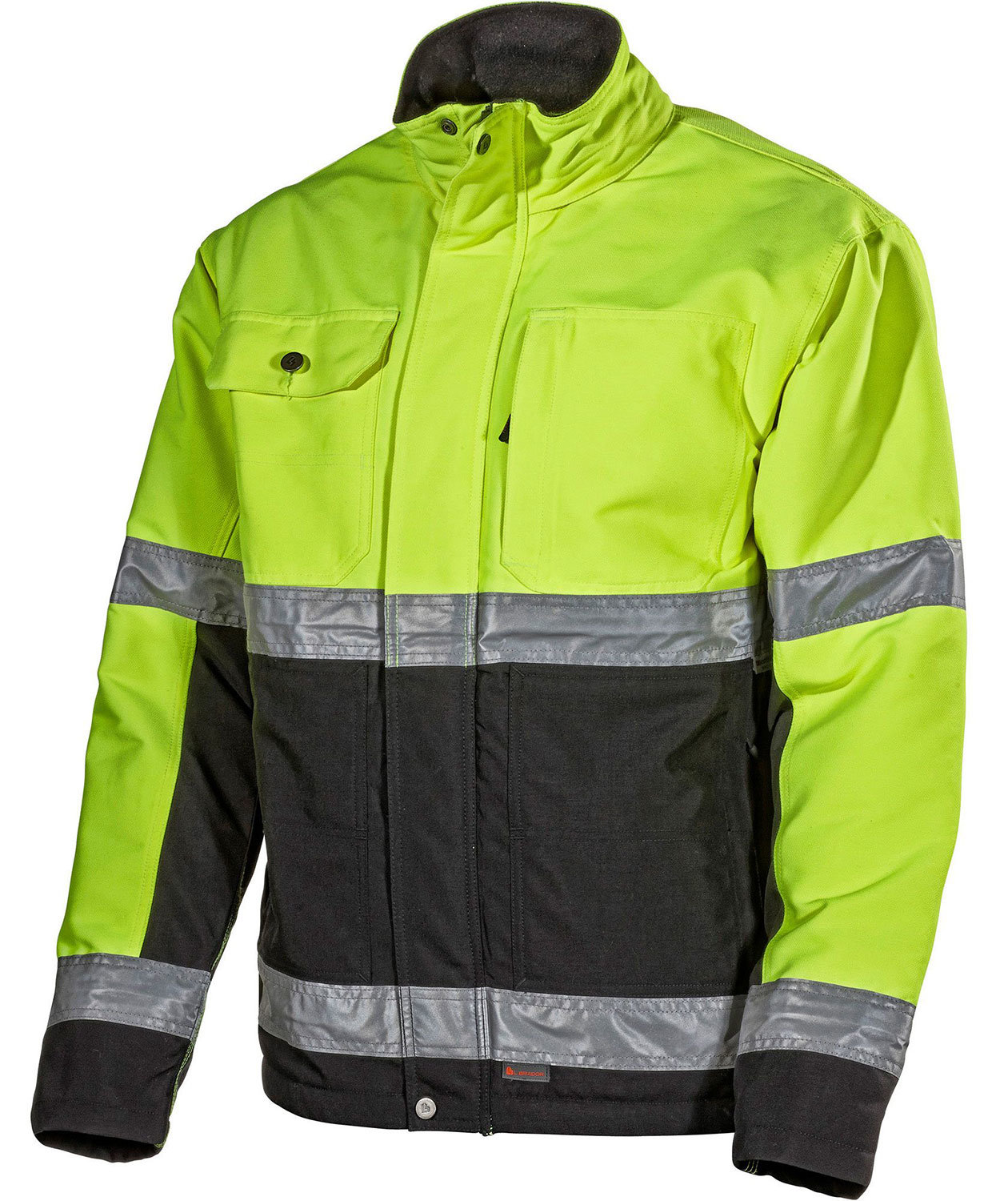 L.Brador vinterjacka 204PB, Varsel Gul/Svart