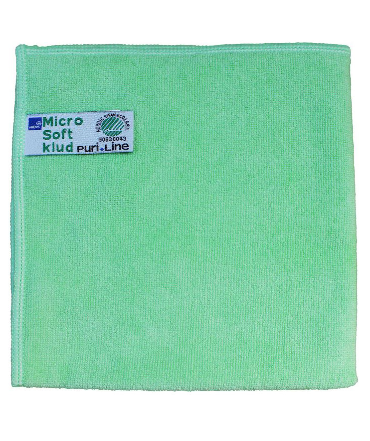 Abena Puri-Line Soft Mikrofasertuch, Gr&uuml;n