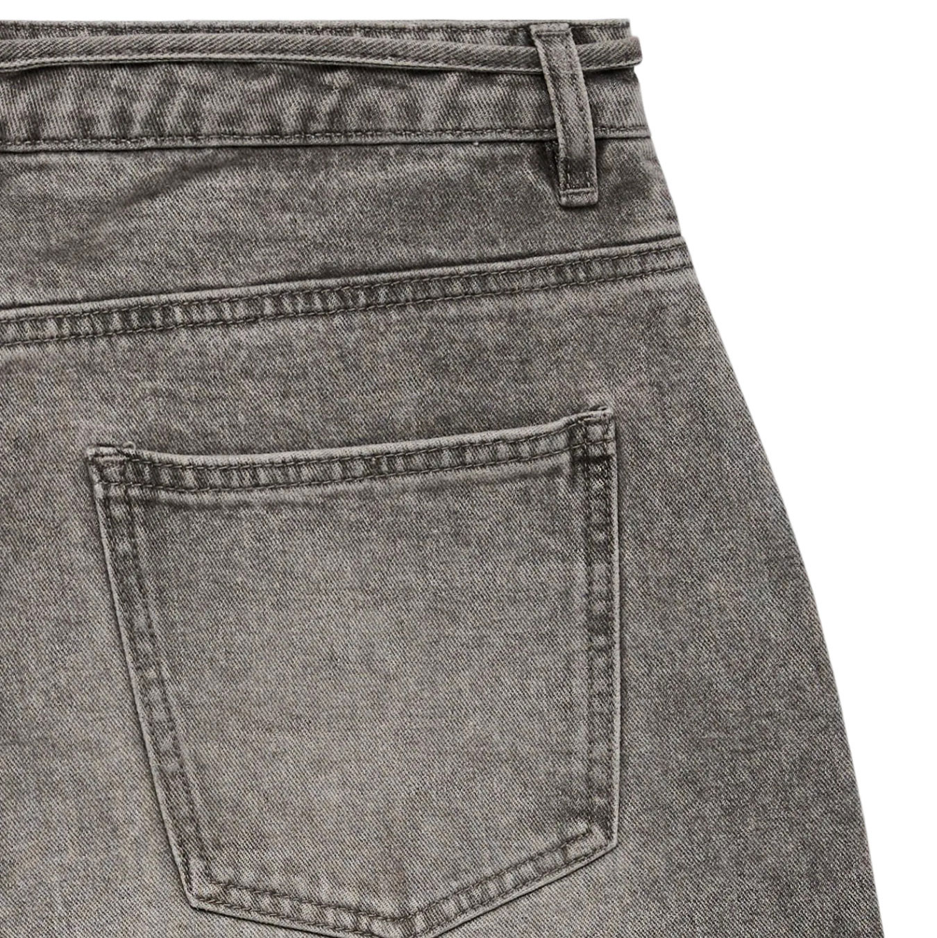 Vero Moda VMWIEN dame denimshorts, Light Grey Denim, large image number 4