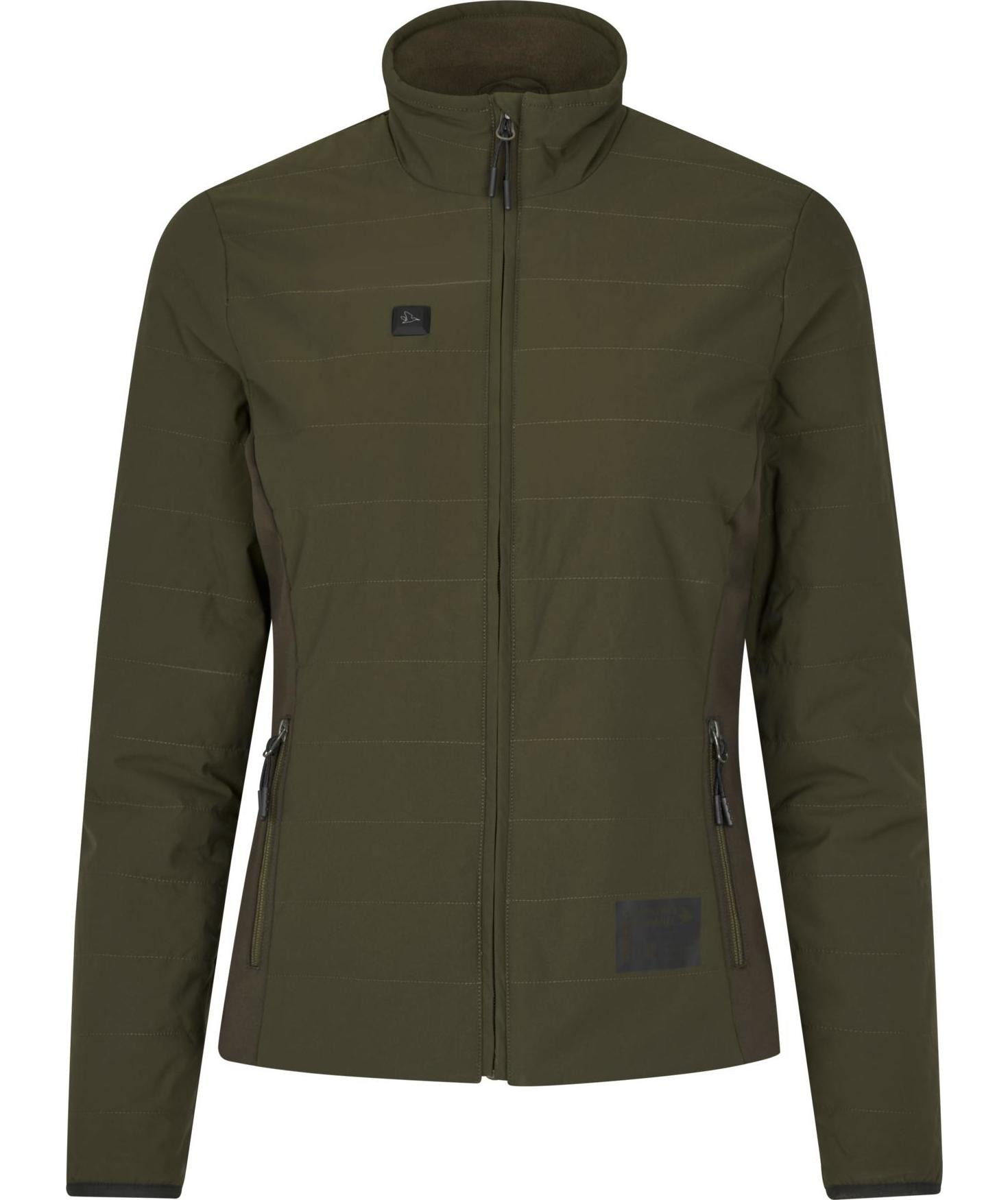 Seeland Celsius Aia Heat women's quilted jacket, Pine green