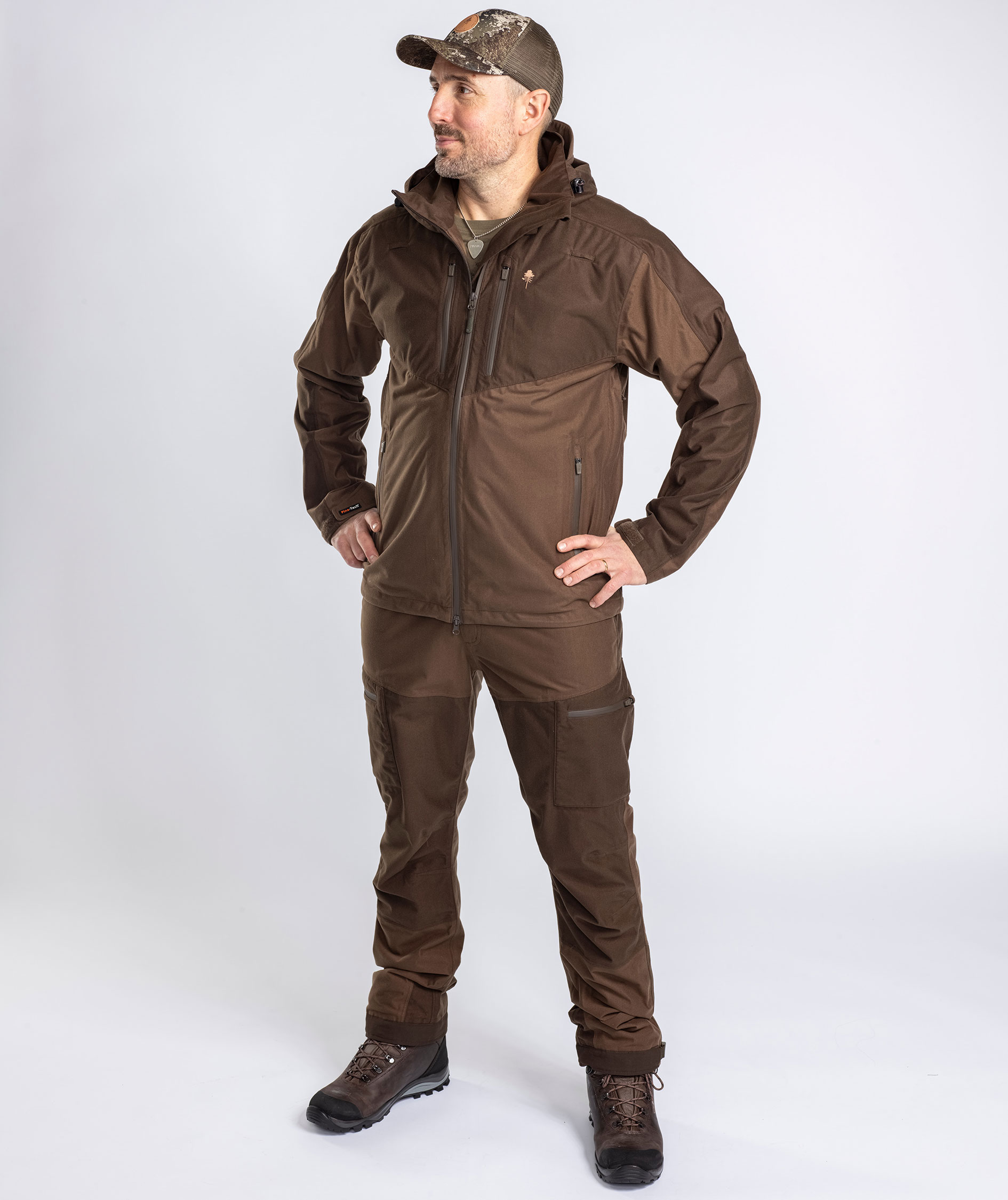 Pinewood Retriever Active bukser, Hunting Brown/Suede Brown, large image number 4