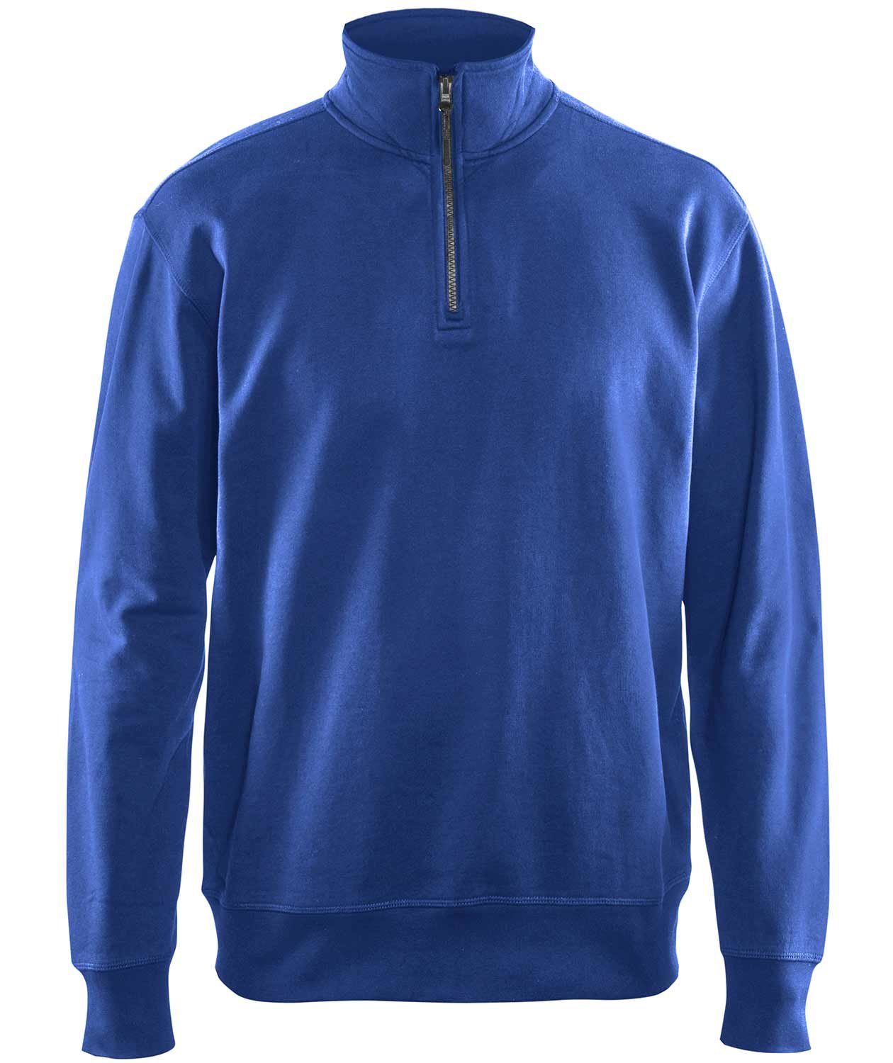 Bl&aring;kl&auml;der sweatshirt med kort blixtl&aring;s, Koboltbl&aring;