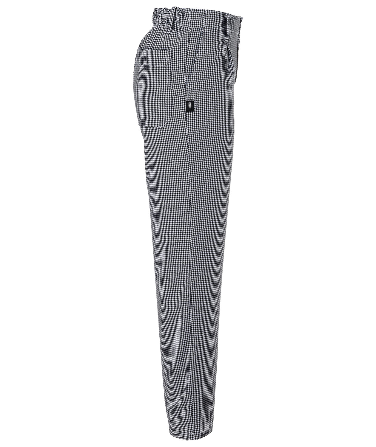Karlowsky Mailand chefs trousers, Pepita Checkered Black/White, large image number 3