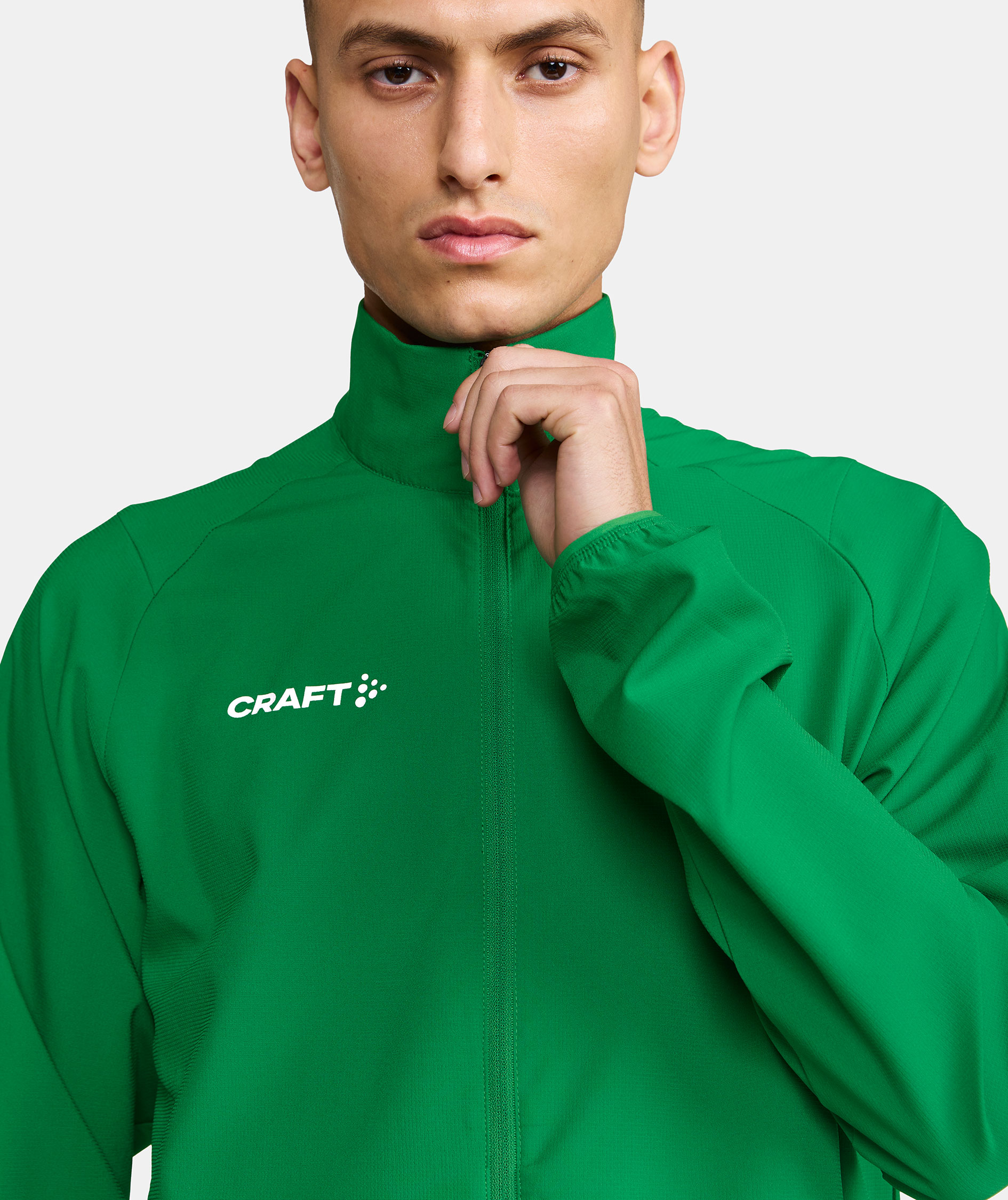 Craft Rush 2.0 Trainingsjacke, Team green, large image number 7