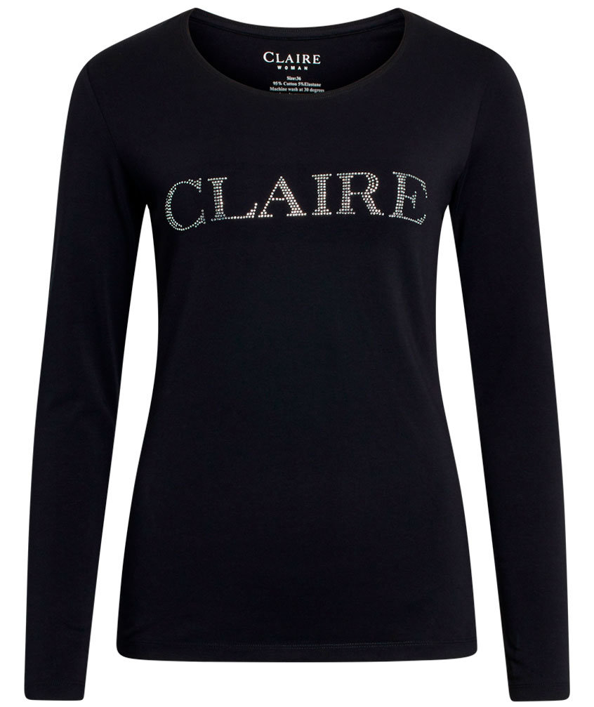 Claire Woman Aileen dame langermet T-skjorte