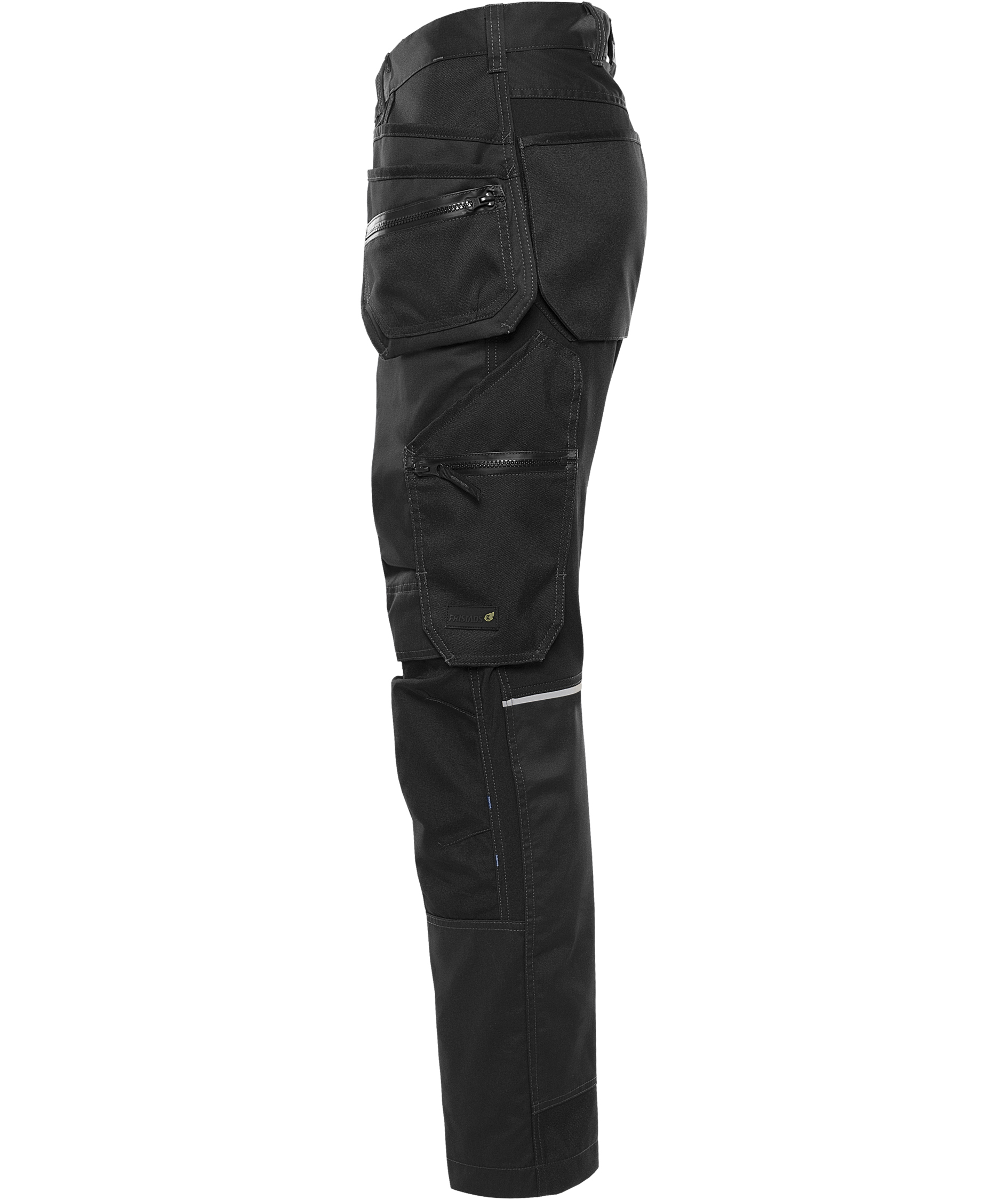 Fristads h&aring;ndverksbukse 2900 GWM, Svart, large image number 5