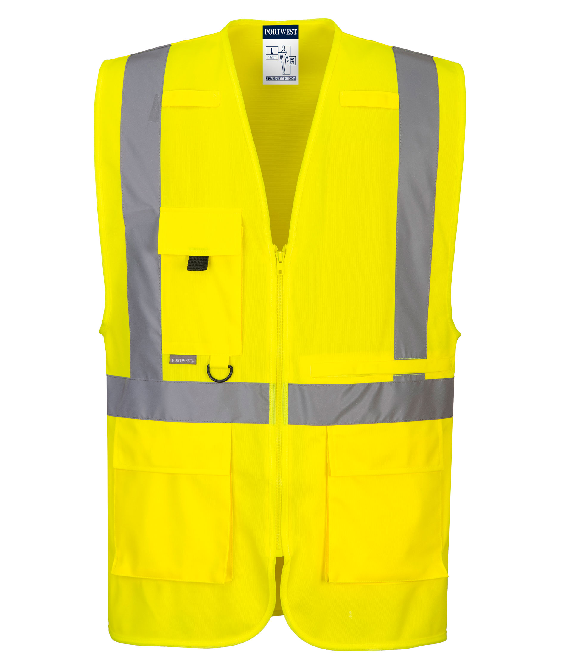 Portwest arbetsv&auml;st, Varsel Gul