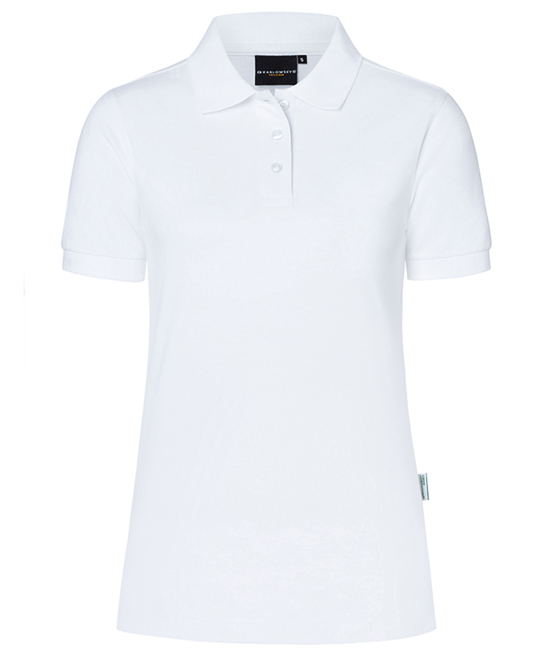 Karlowsky Modern-Flair dame polo t-shirt, Hvid