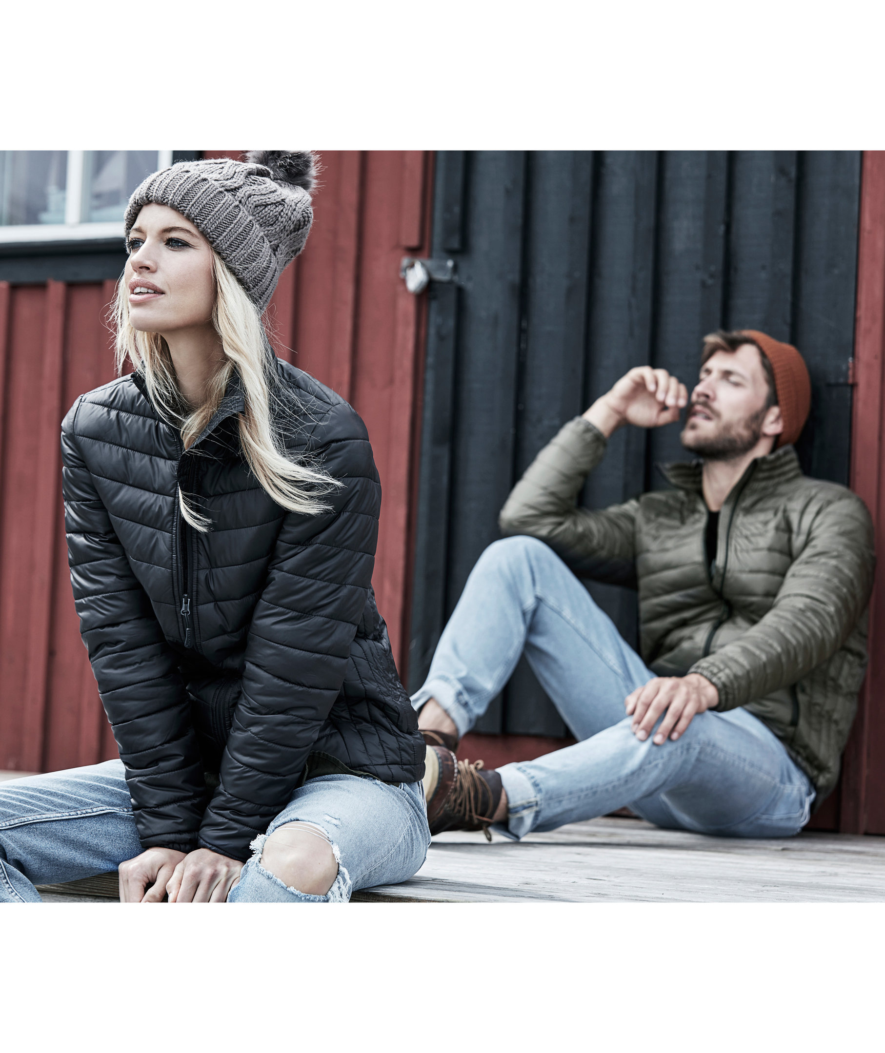 Tee Jays Zepelin damejakke, Sort, large image number 2