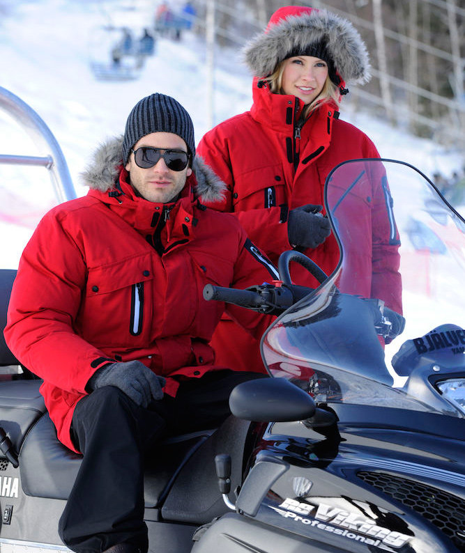 Clique Malamute winter jacket, Red, large image number 5