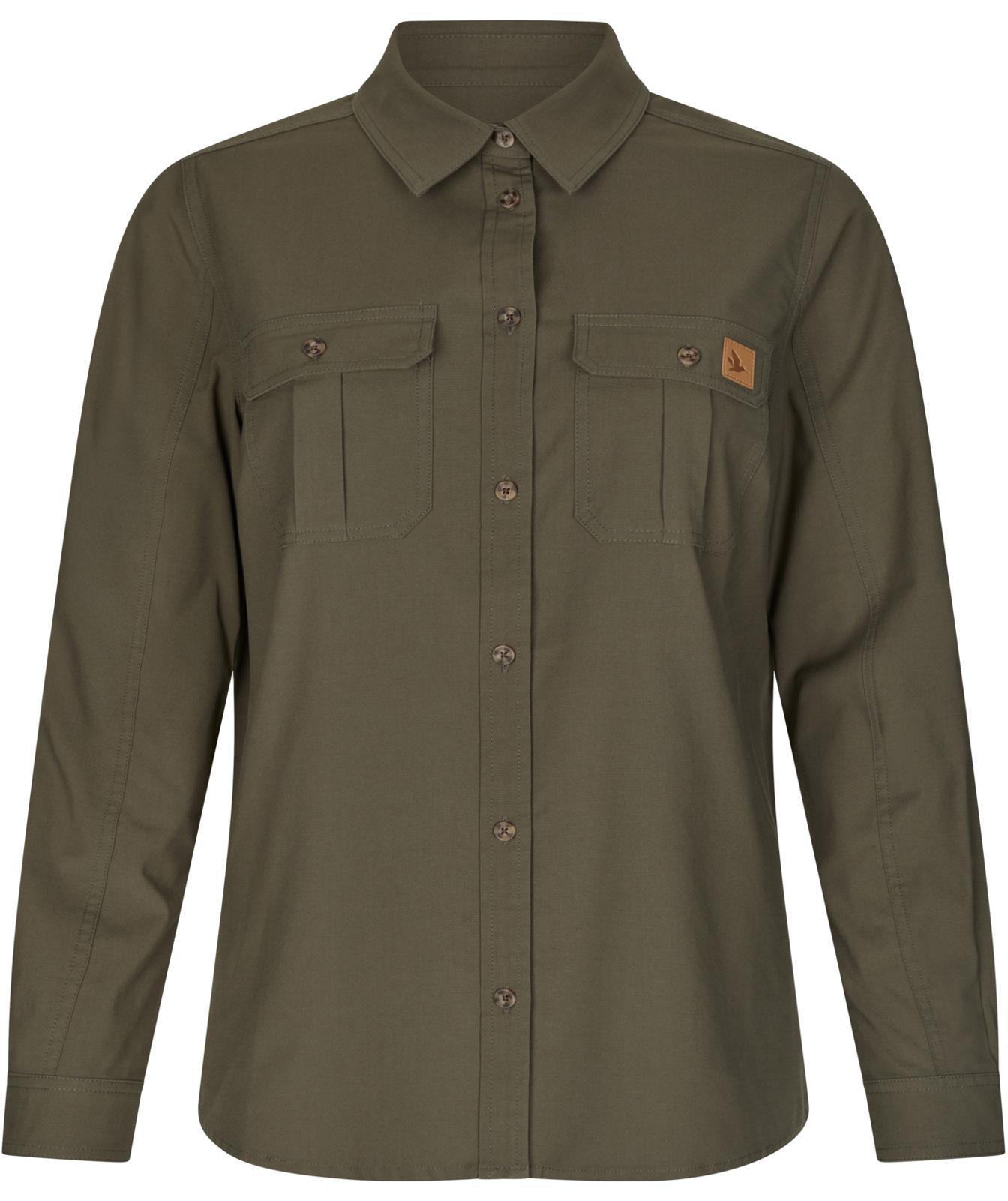 Seeland Selous Ines Cargo dameskjorte, Grape leaf