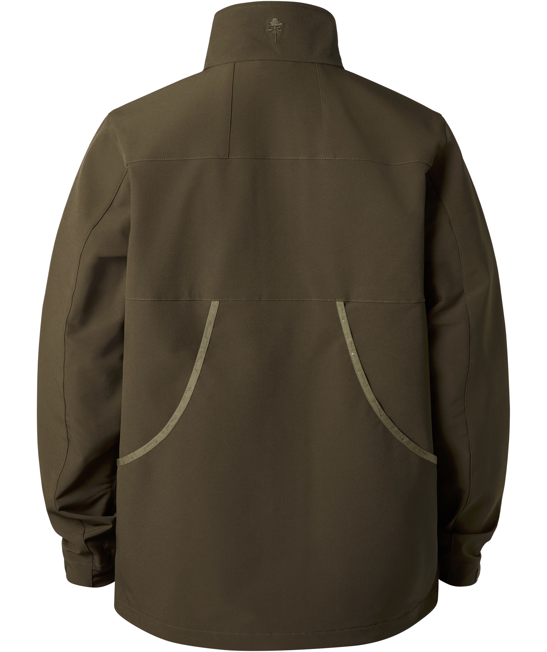 Pinewood Dog Sports Hybrid softshelljakke, Dark olive , large image number 2