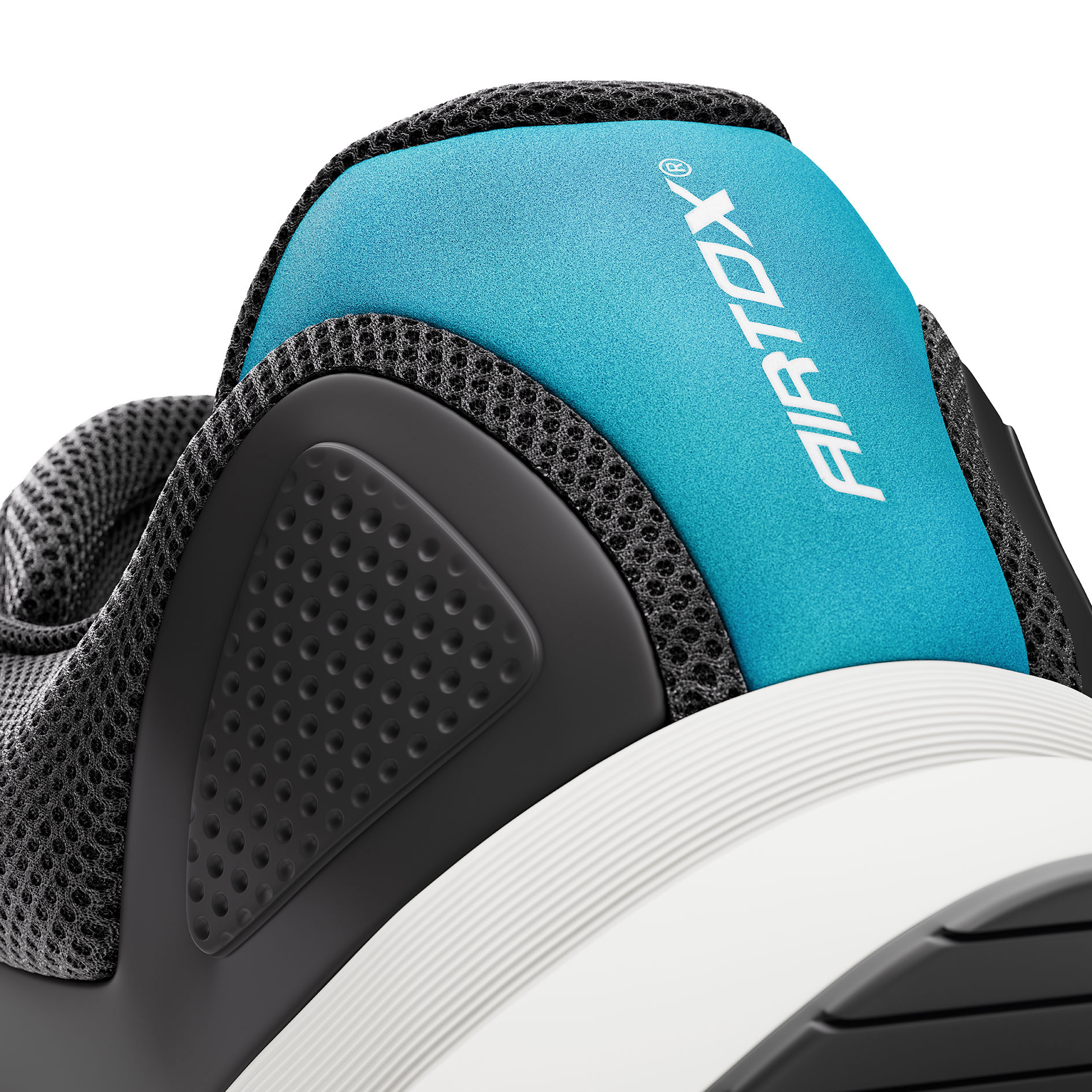 Airtox FM1 Sicherheitsschuhe S1P, Schwarz/Wei&szlig;, large image number 4