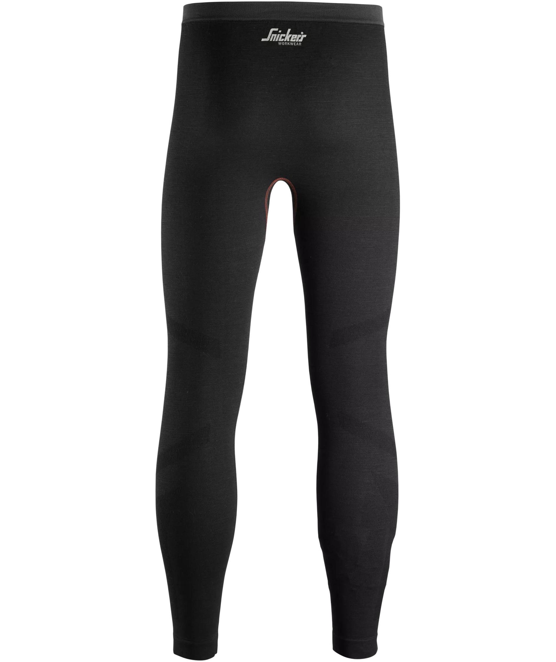 Snickers thermal long johns with wool, Black, large image number 2