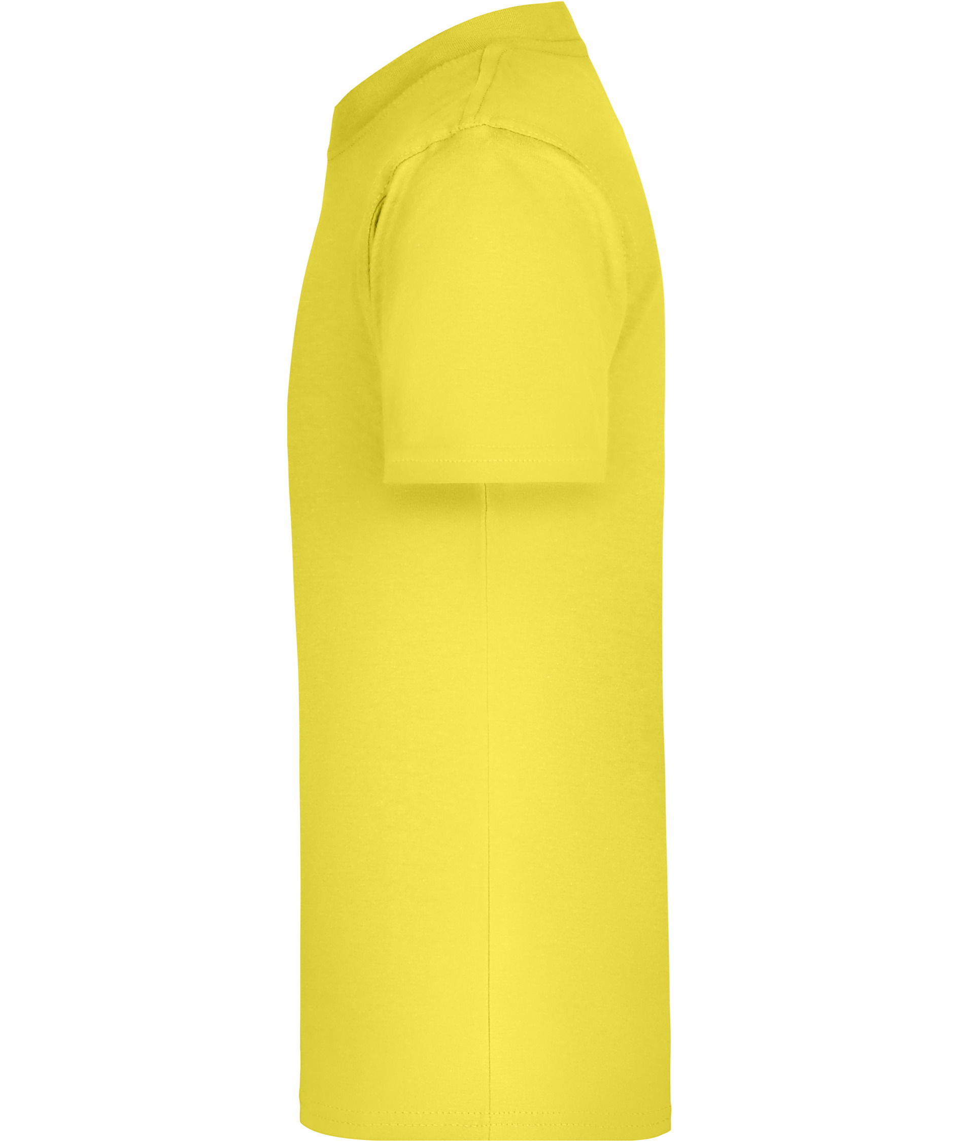 James & Nicholson Junior Basic-T T-shirt til b&oslash;rn, Yellow, large image number 3