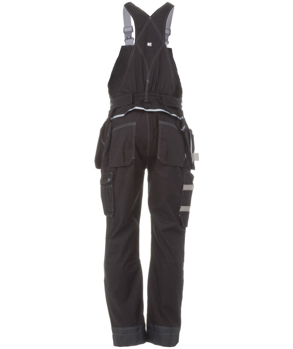 Kramp Technical h&auml;ngselbyxa, Svart, large image number 2