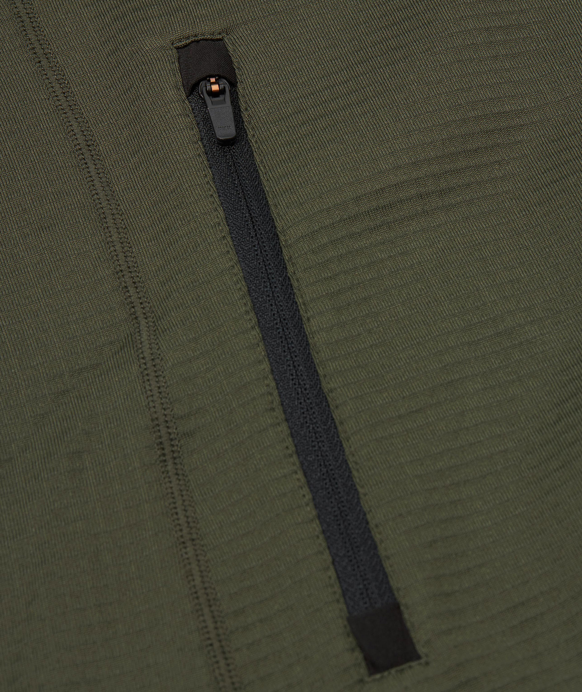 ID Stretch Komfort dame fleecegenser, Olivengr&oslash;nn, large image number 3