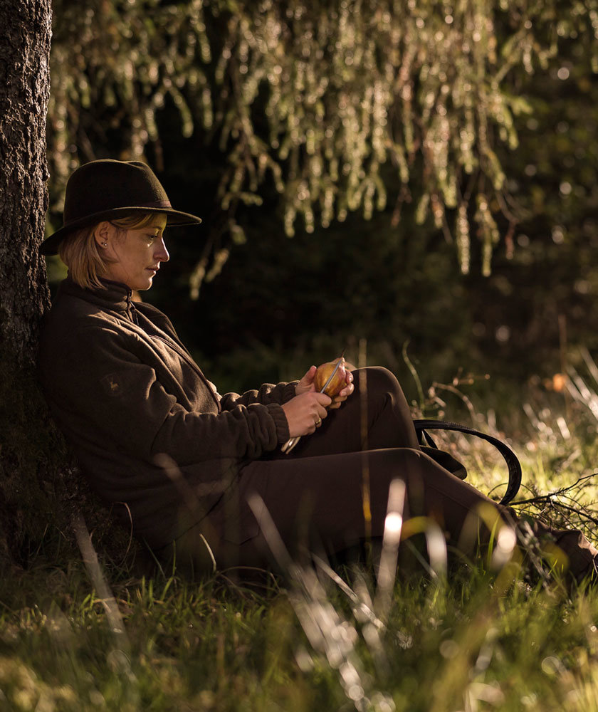 Deerhunter Lady Ann women's trousers with stretch, Fallen Leaf, large image number 2