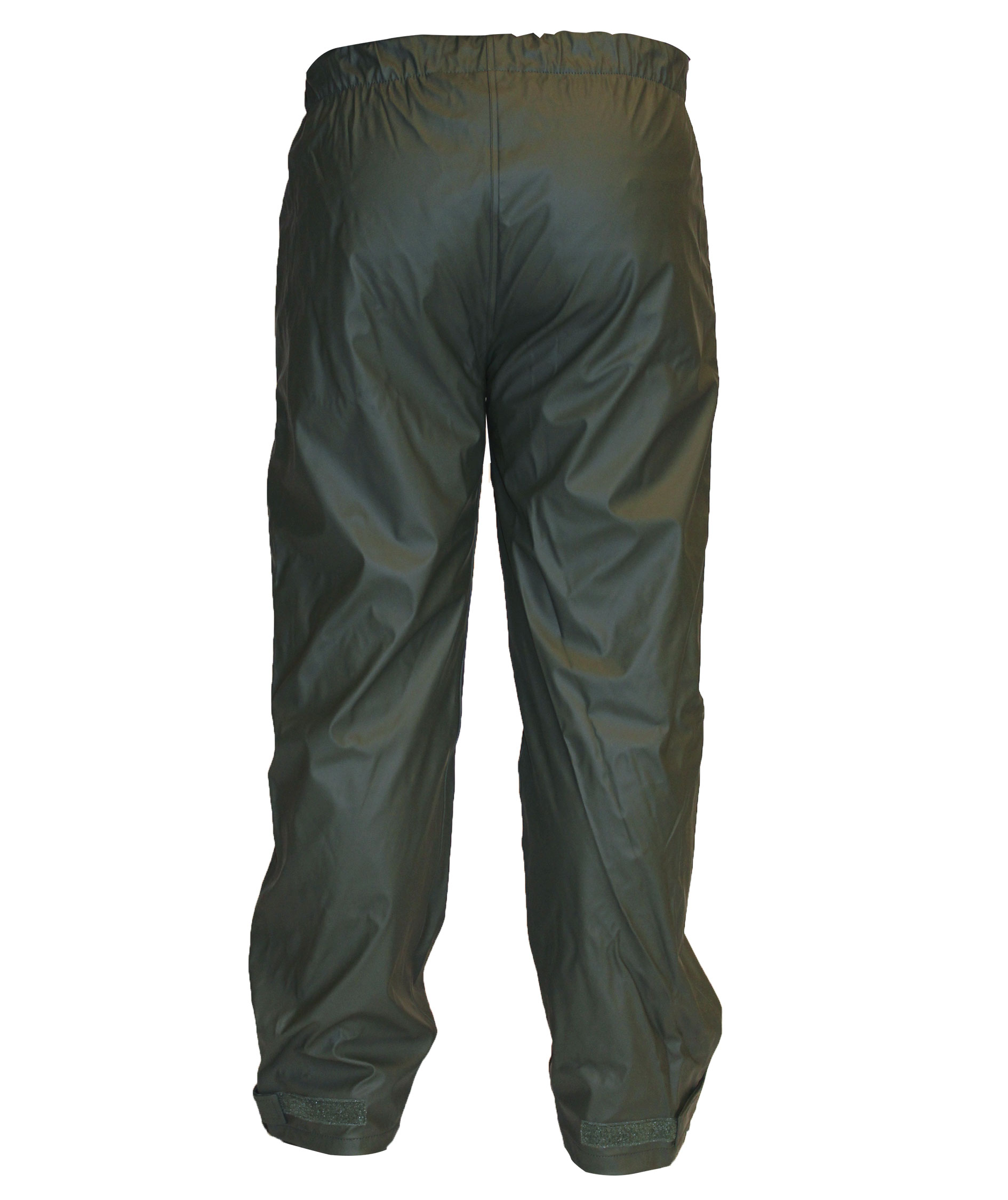 Ocean Weather Comfort PU rain trousers, Olive Green, large image number 2