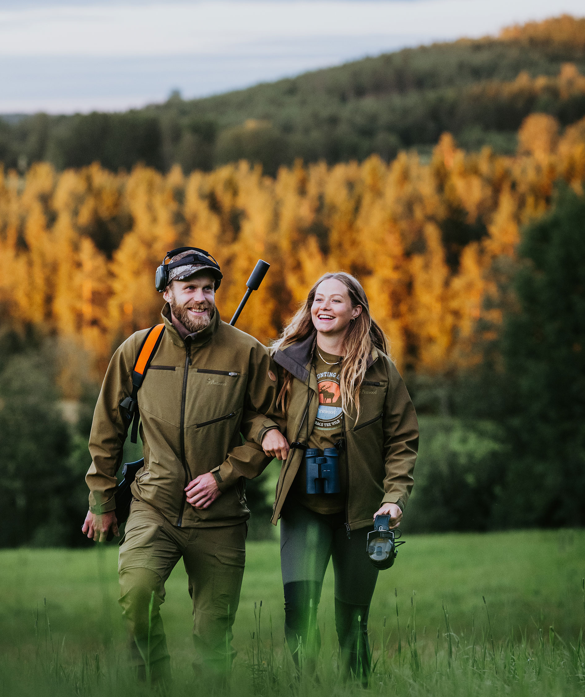 Pinewood Furudal Hunters Hybrid Stretch jakke, Olive green, large image number 11