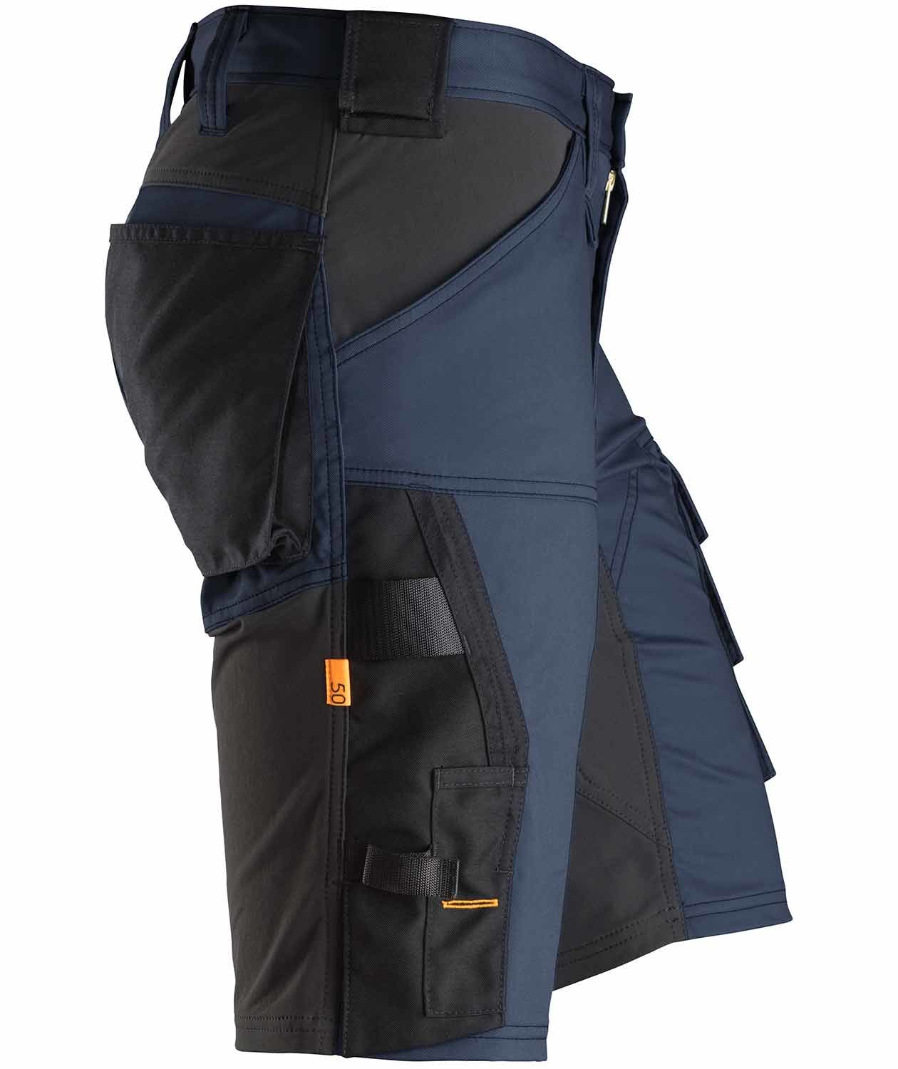 Snickers AllroundWork arbeidsshorts 6143, Navy/Svart, large image number 3