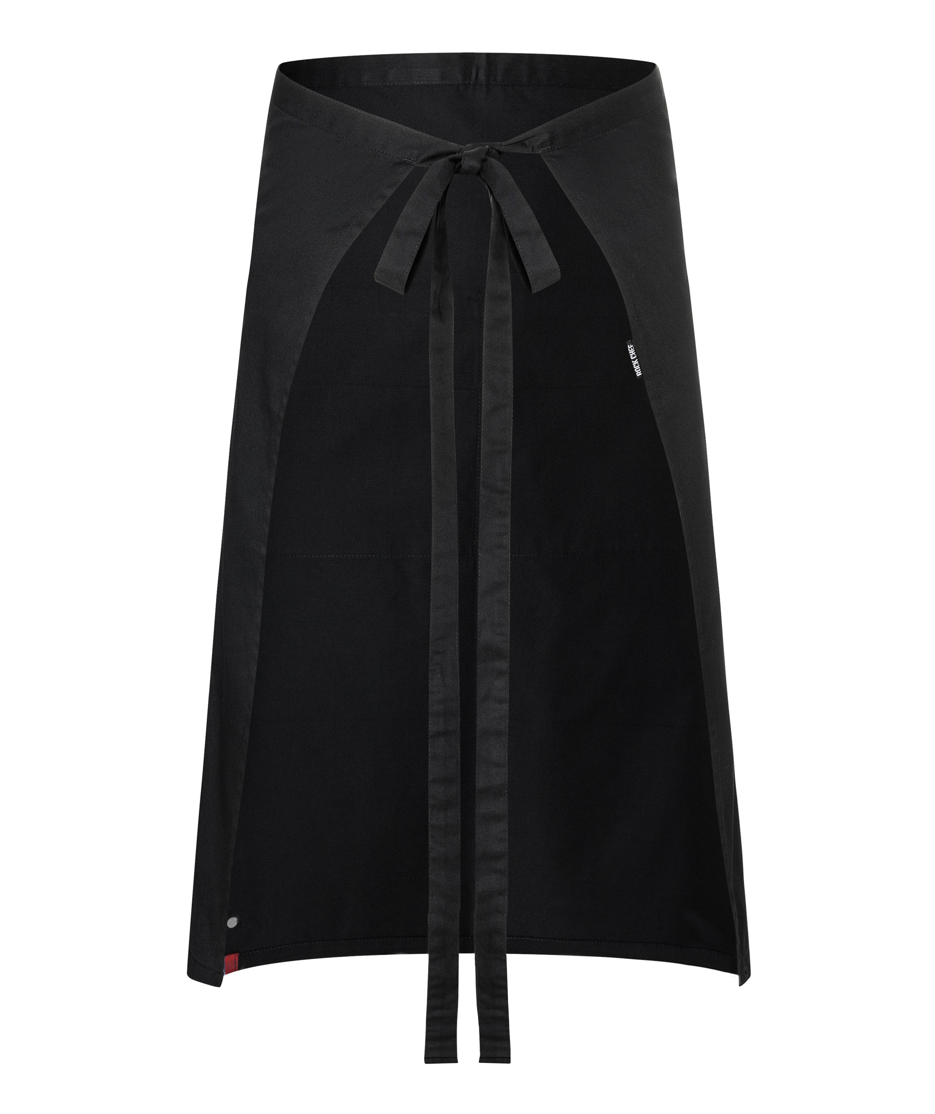 Karlowsky ROCK CHEF&reg; lange Sch&uuml;rze, Schwarz, Schwarz, large image number 2