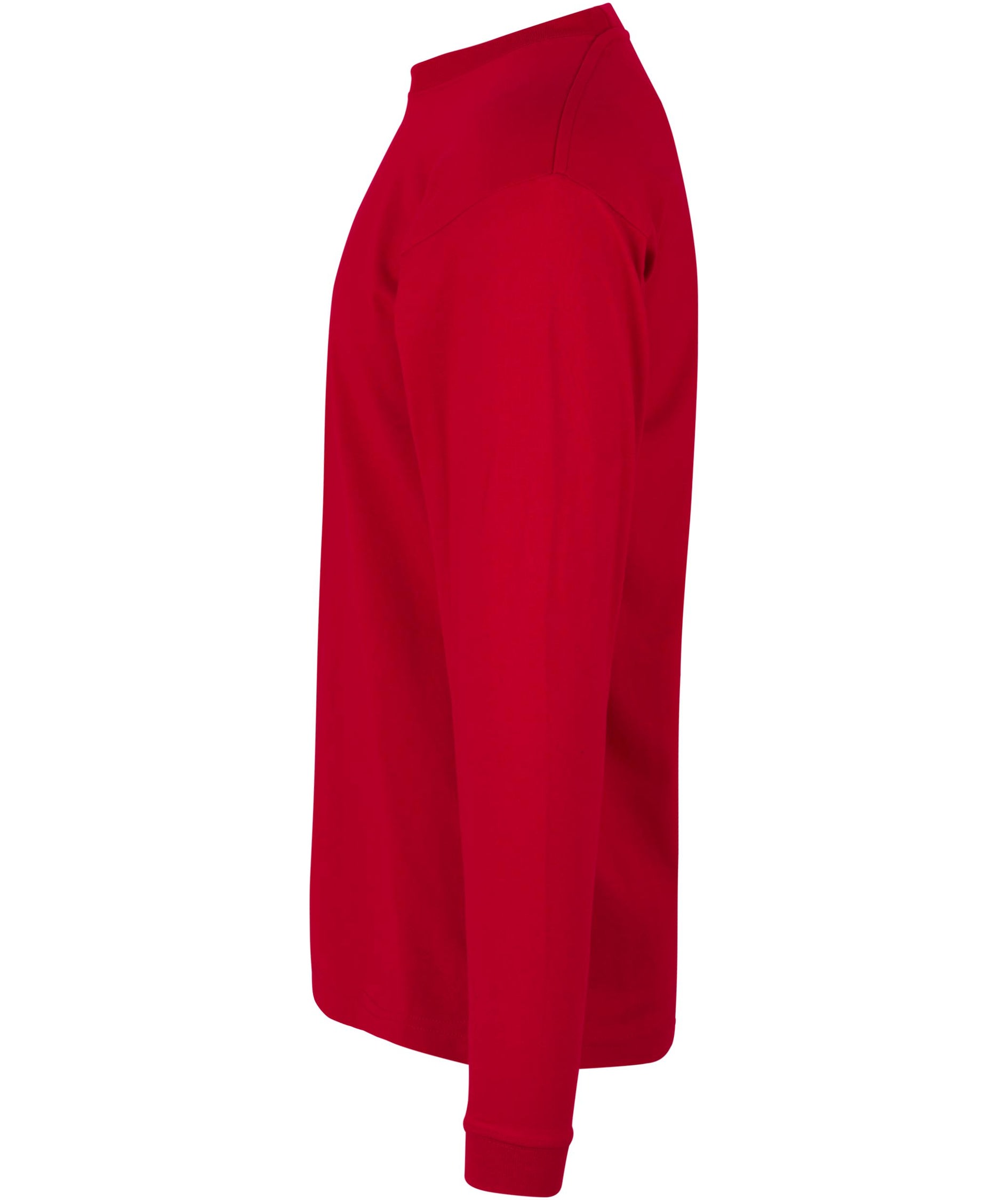 ID PRO Wear lang&aelig;rmet T-shirt, R&oslash;d, large image number 2