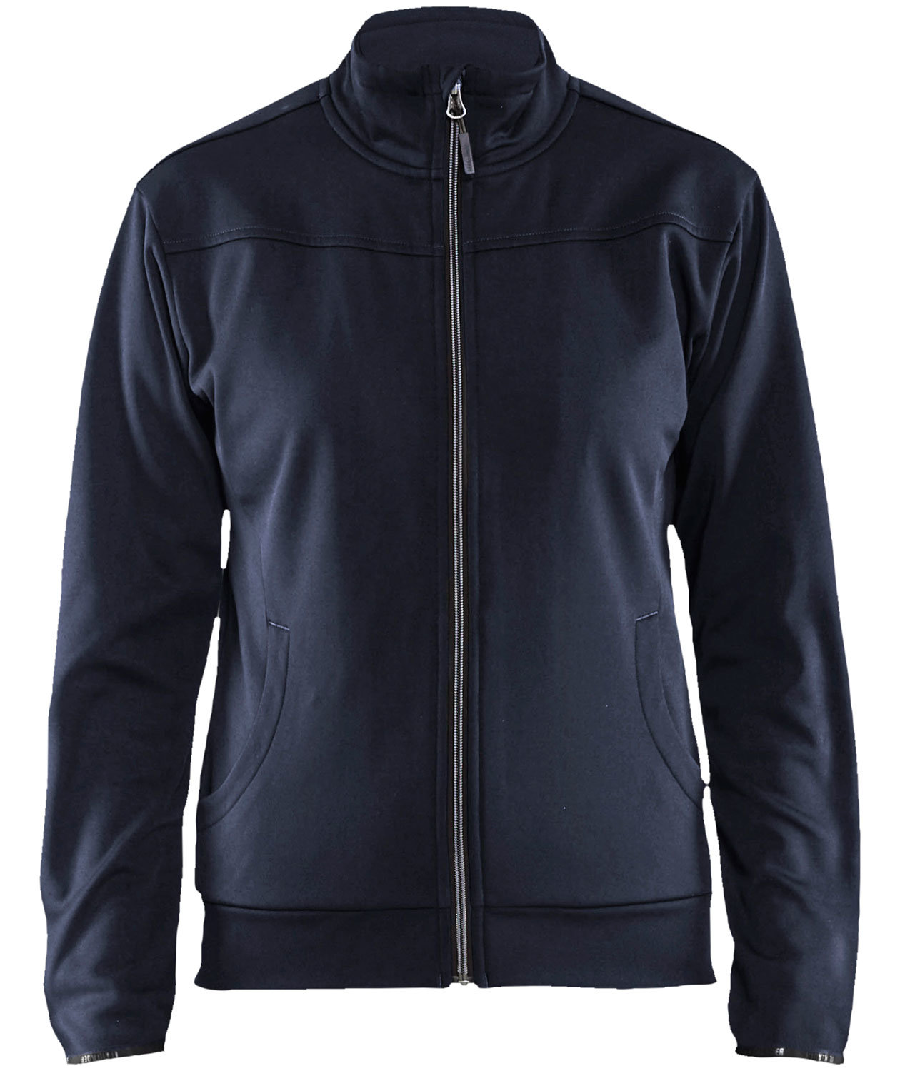 Bl&aring;kl&auml;der Unite cardigan dam, Dark Marin/Svart, large image number 0