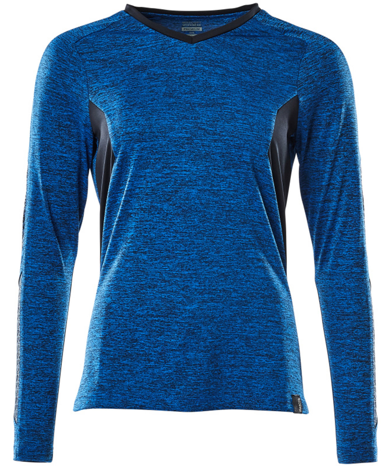 Mascot Accelerate Coolmax langermet dame T-skjorte, Asurbl&aring;/M&oslash;rk Marine, Asurbl&aring;/M&oslash;rk Marine, swatch