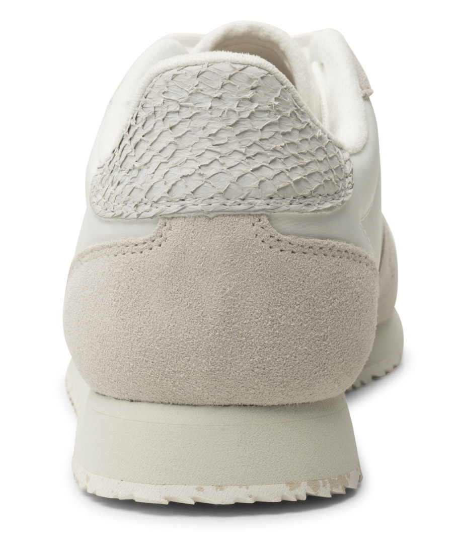 Woden Nora III Leather sneakers dam, Vit, large image number 5