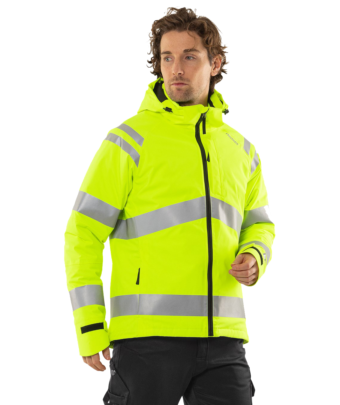 Fristads Winterjacke 4682 GLPS, Hi-Vis Gelb, large image number 1