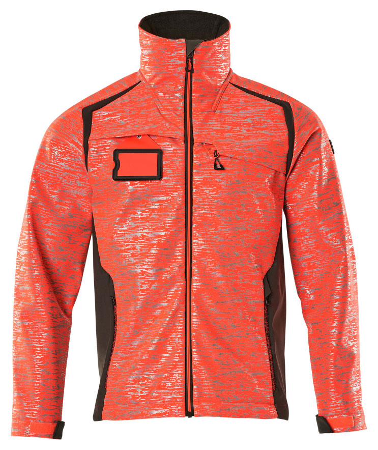 Mascot Accelerate Safe softshelljakke, Hi-vis r&oslash;d/M&oslash;rk antrasitt, Hi-vis r&oslash;d/M&oslash;rk antrasitt, swatch