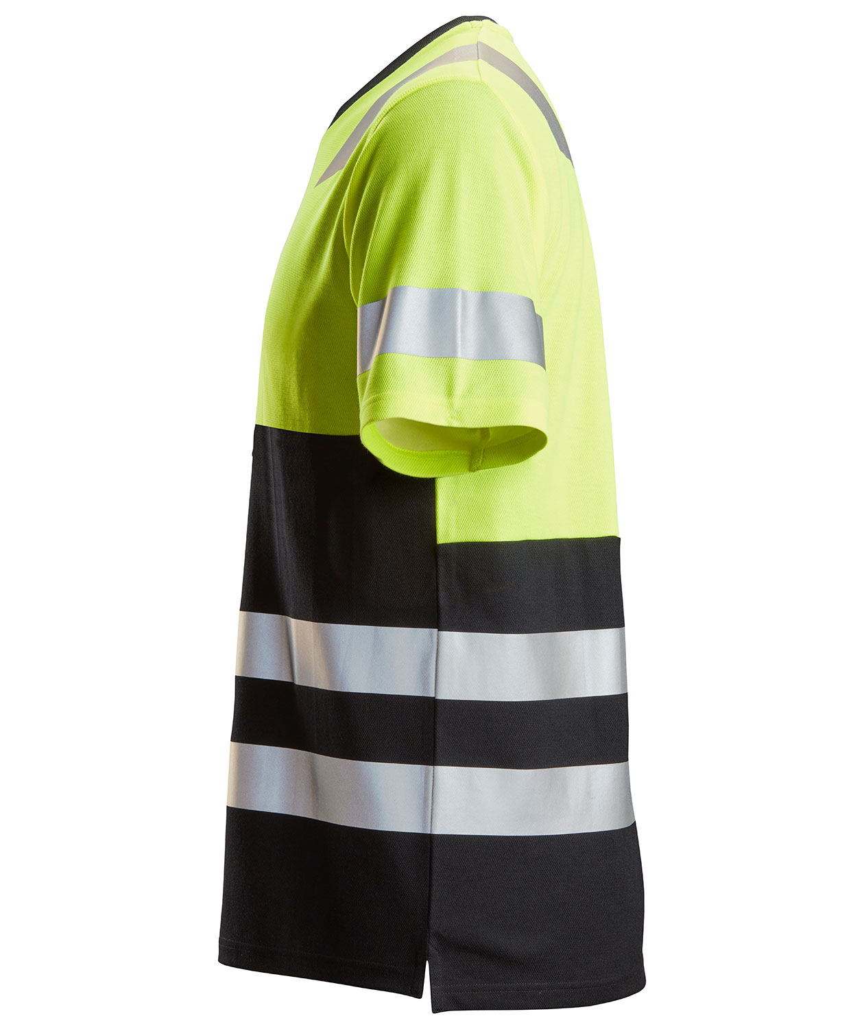 Snickers AllroundWork T-shirt 2534, Hi-vis Yellow/Black, large image number 2