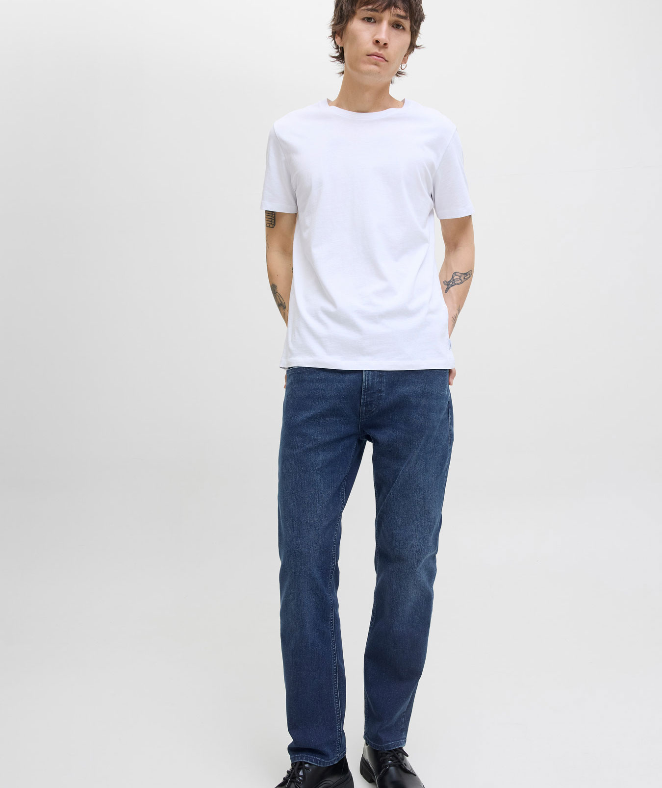 Jack & Jones JJICLARK SQ 260 Jeans, Blue Denim, large image number 7
