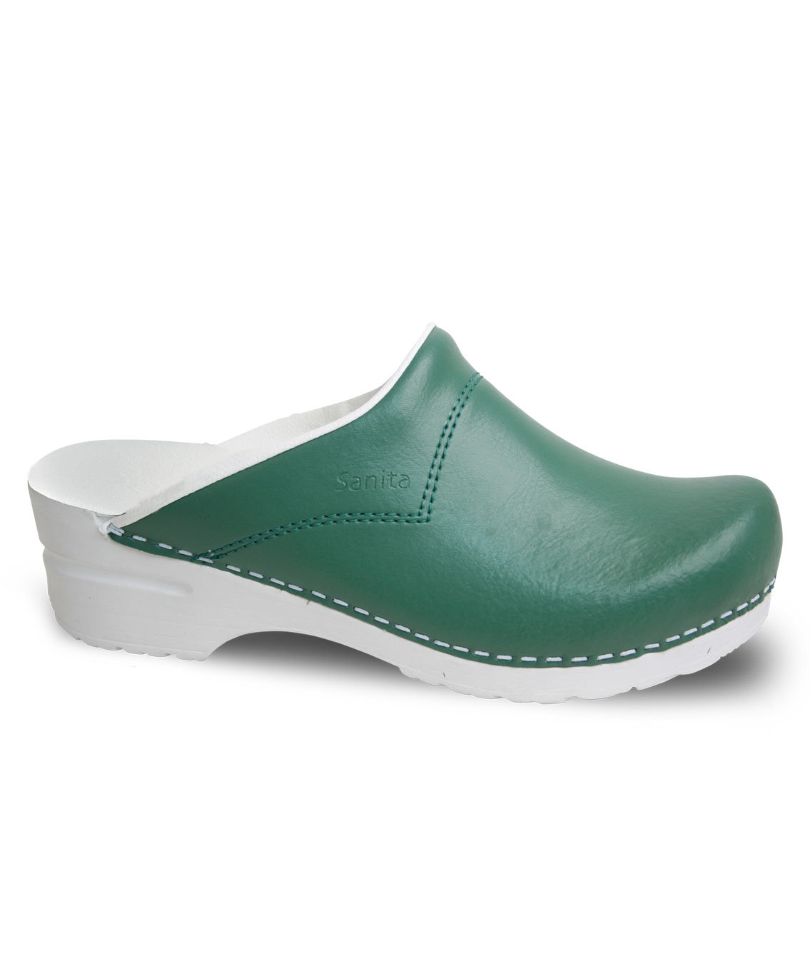 Sanita Pastel tr&auml;skor utan h&auml;lkappa dam, Mint