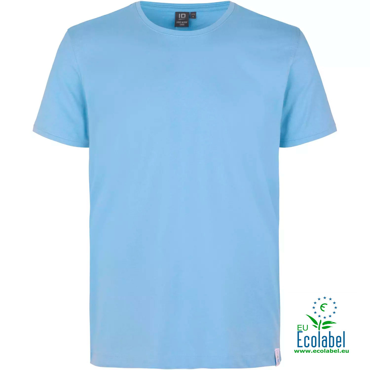 ID PRO wear CARE T-shirt med rund halsringning, Ljusbl&aring;, large image number 0