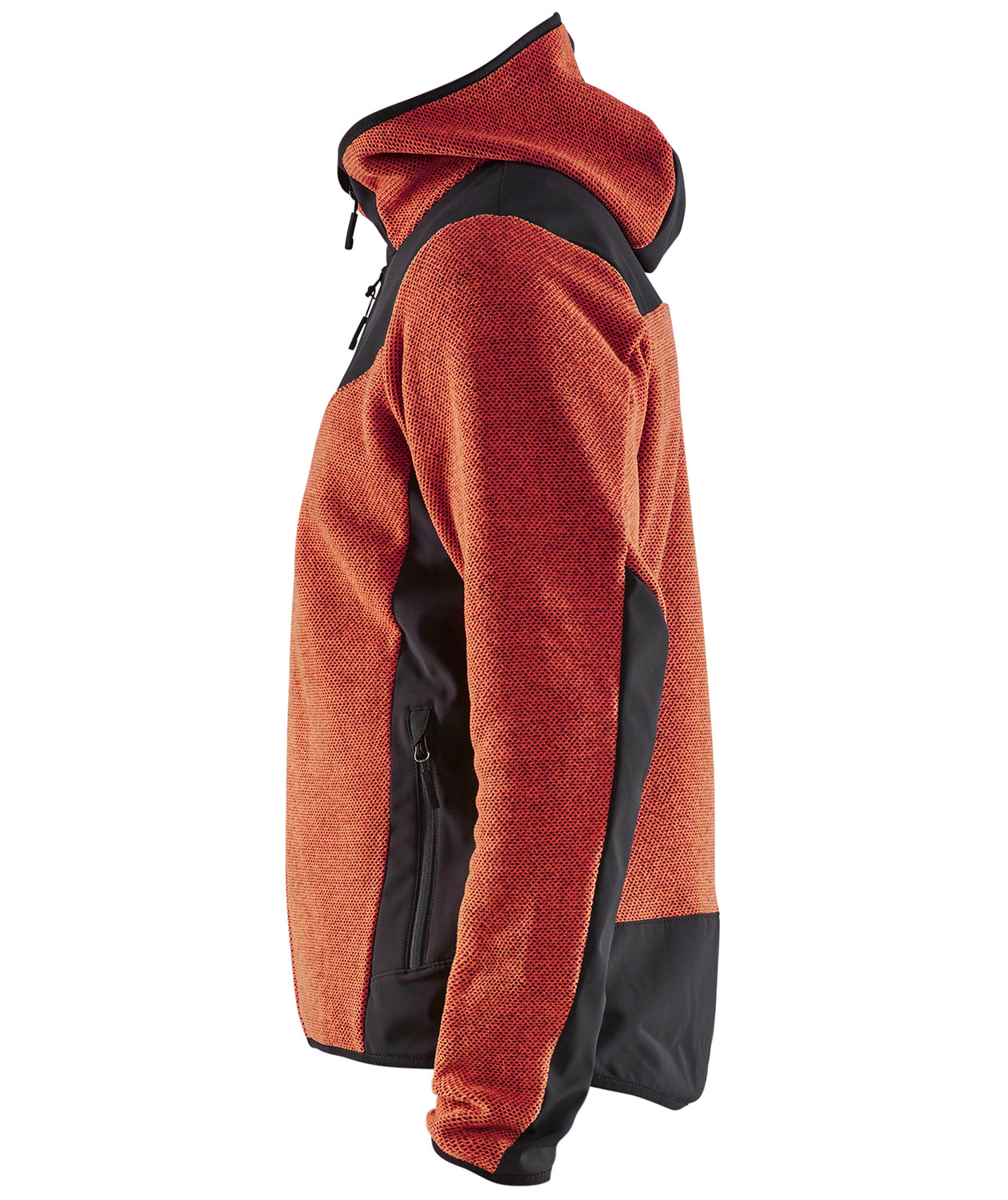 Bl&aring;kl&auml;der knitted jacket, Burnt Red/Black, large image number 3