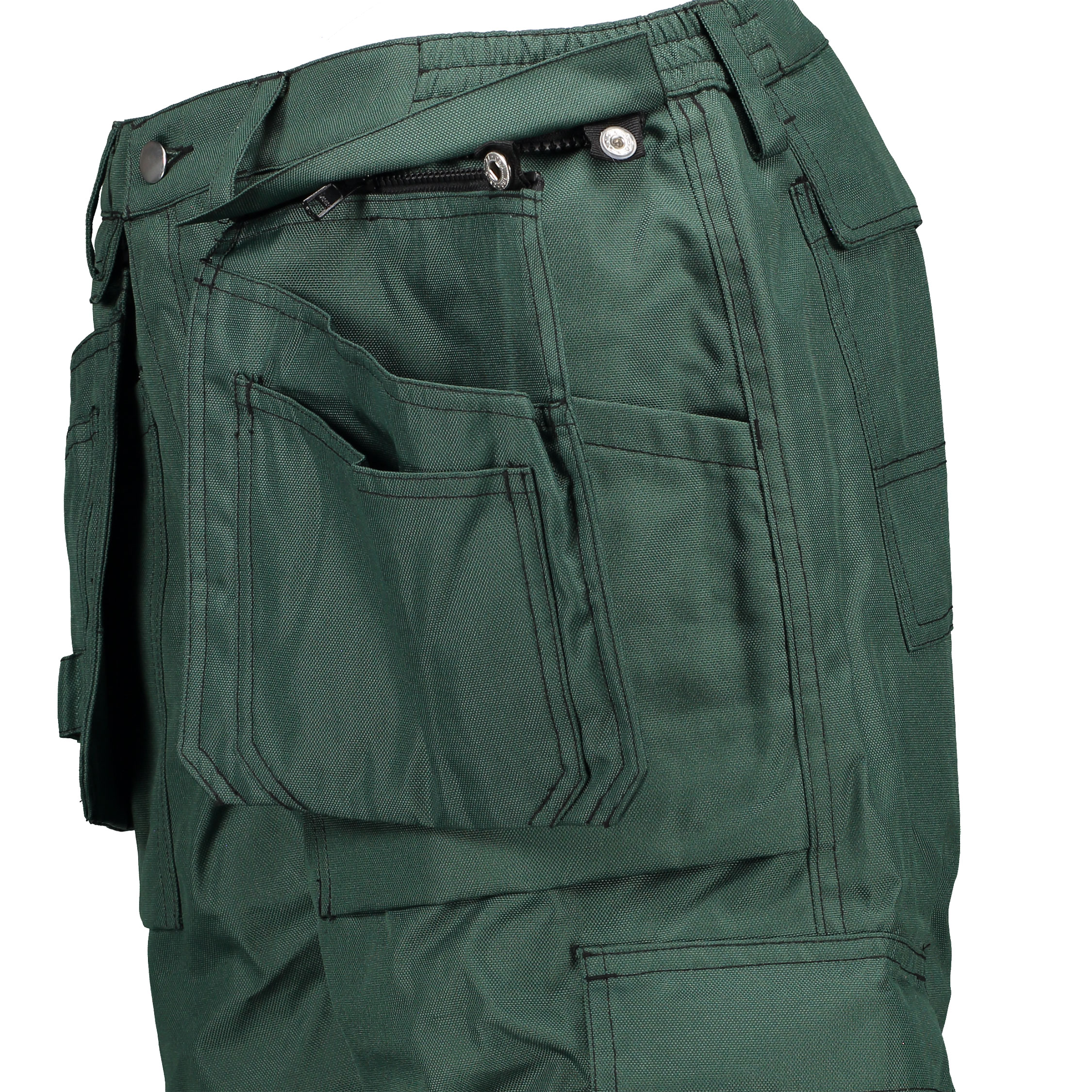 Ocean Medusa h&aring;ndv&aelig;rkerbukser, Olive, large image number 1