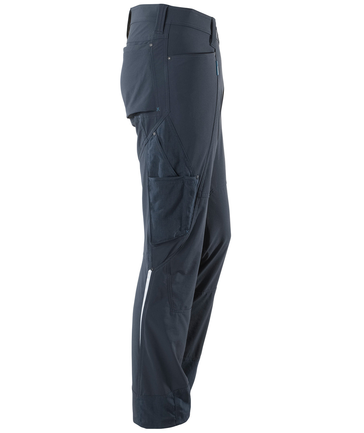 Mascot Advanced servicebyxa full stretch, M&ouml;rk Marin, large image number 3