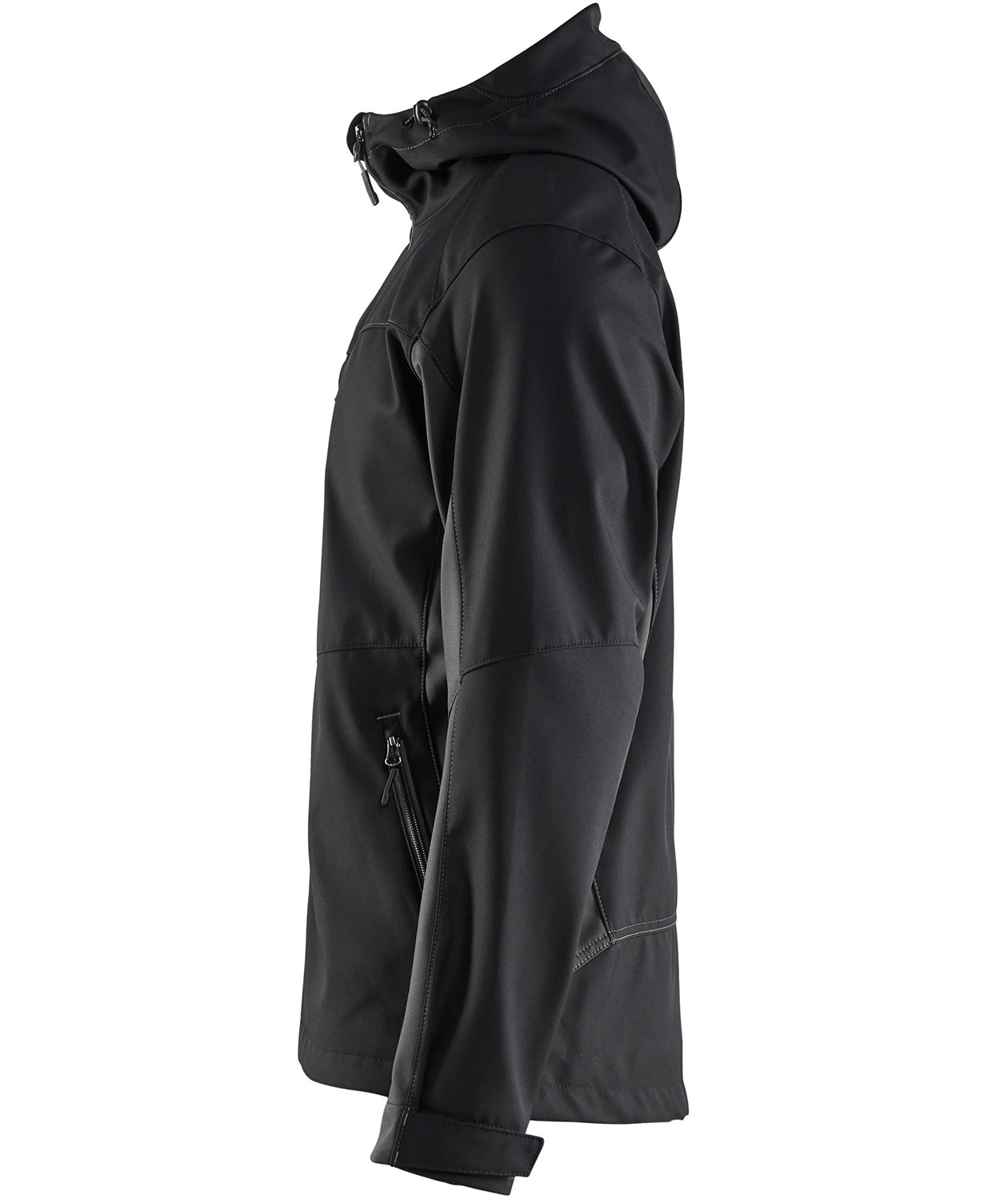 Bl&aring;kl&auml;der Unite softshell jacket, Black/Dark Grey, large image number 2