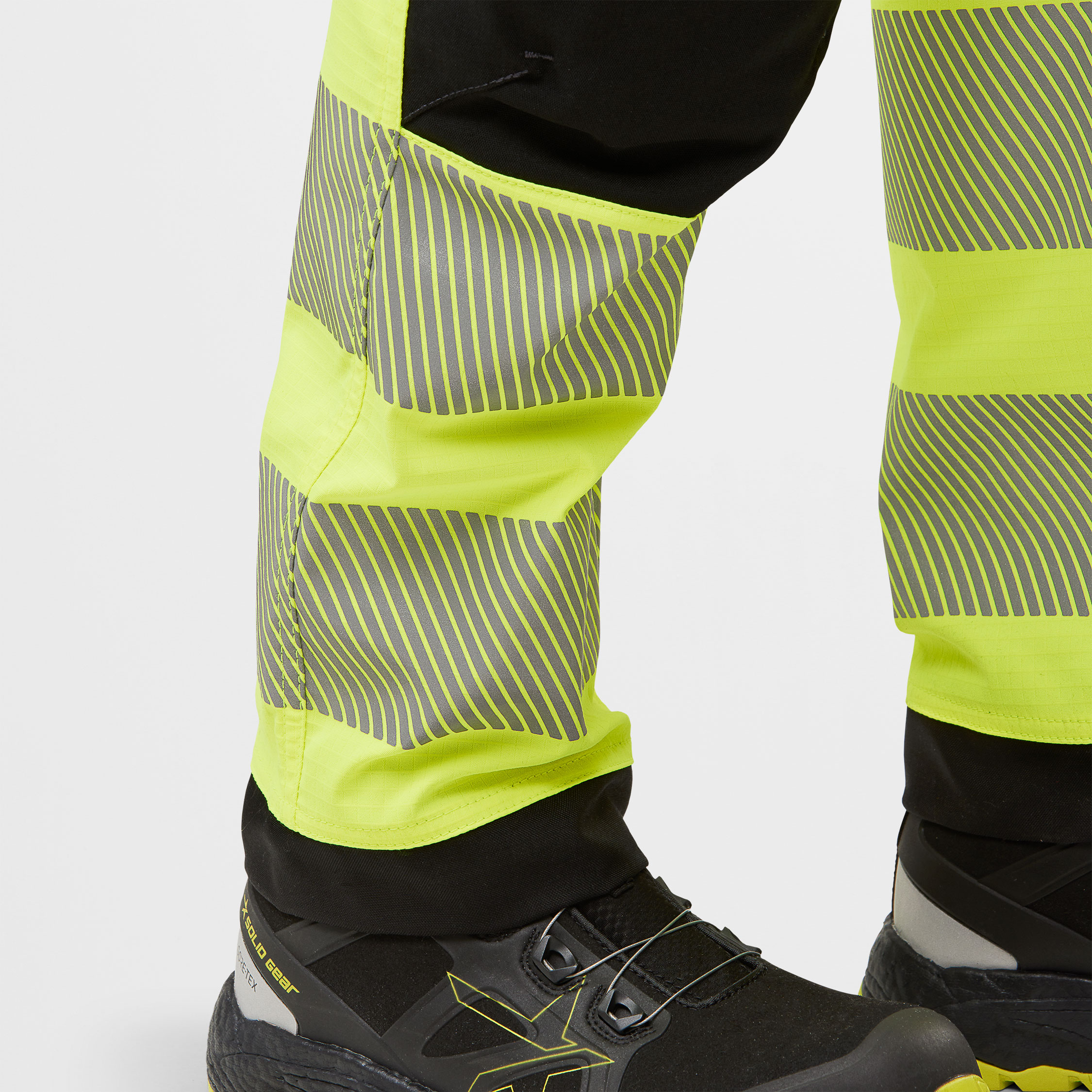 Snickers h&aring;ndverksbukse 6943, Hi-vis Gul/Svart, large image number 11