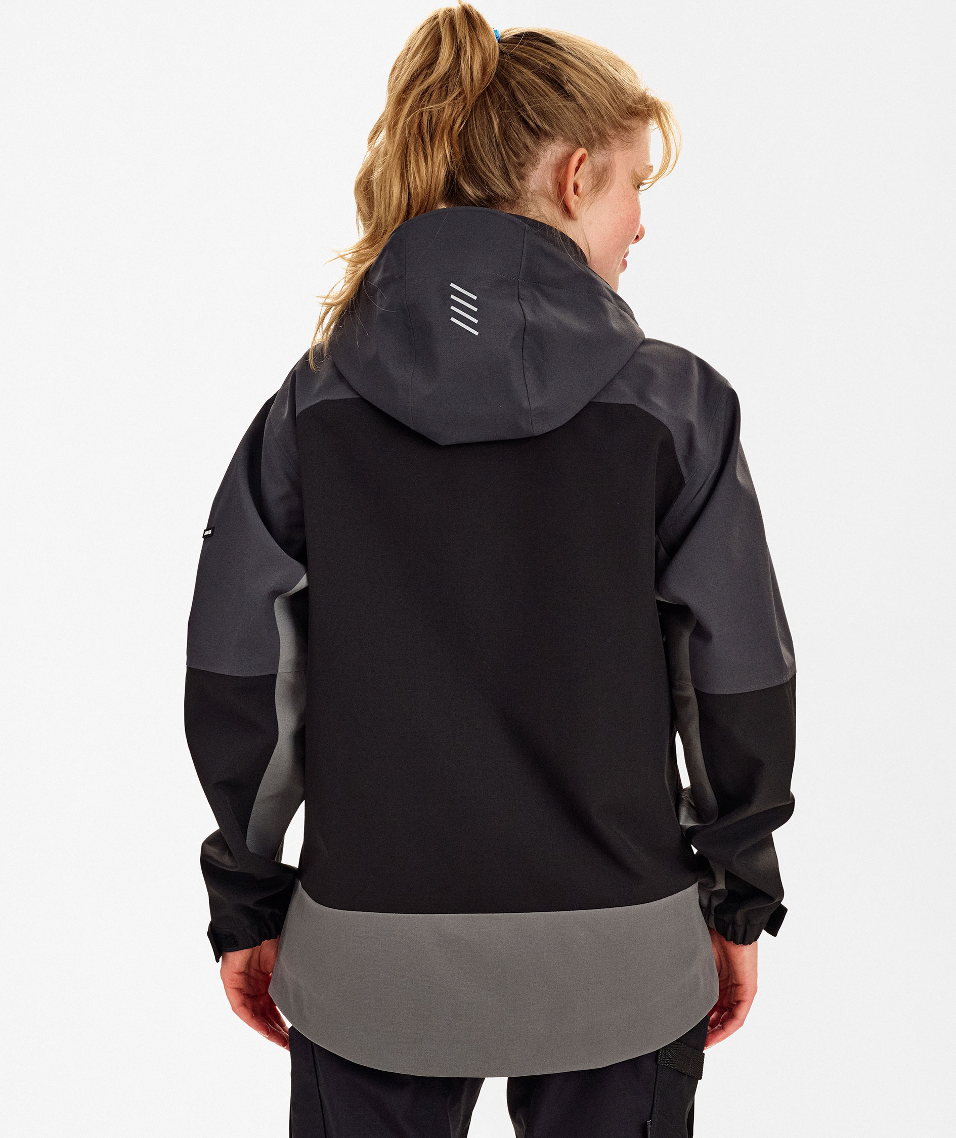 Engel Entire women's shell jacket, Black/Anthracite Grey, large image number 4