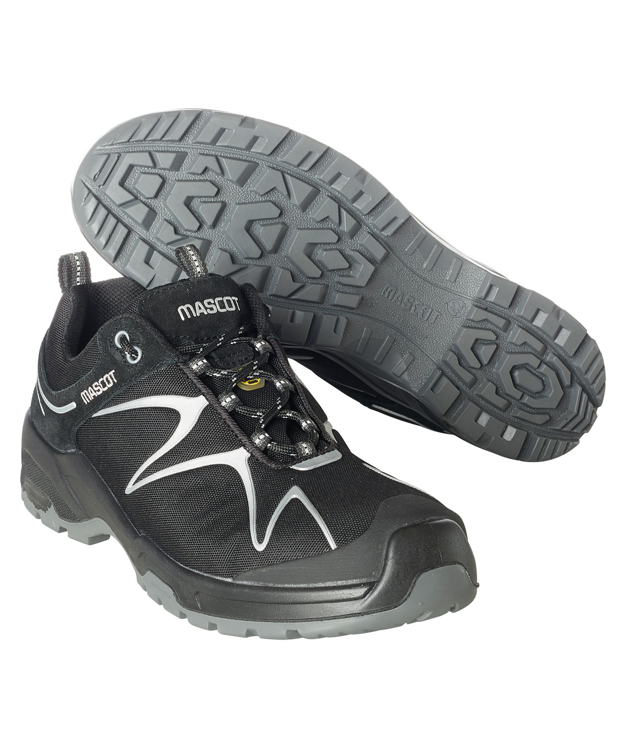 Mascot Flex sikkerhedssko S3, Sort/S&oslash;lv, large image number 0