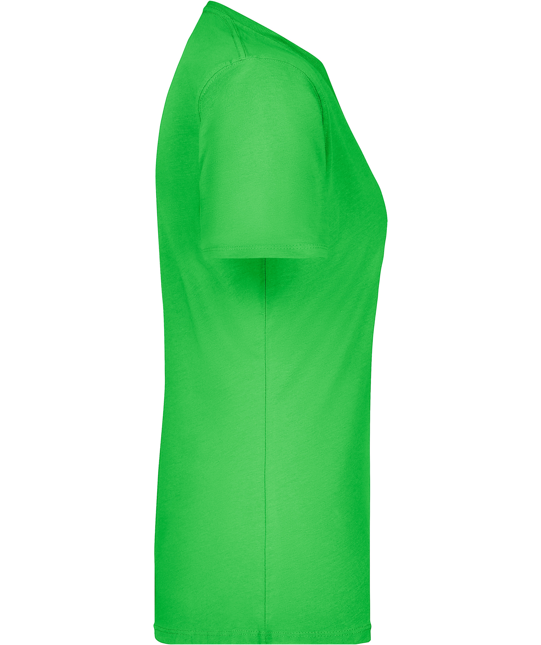 James & Nicholson Basic-T dame T-skjorte, Lime-Green, large image number 2