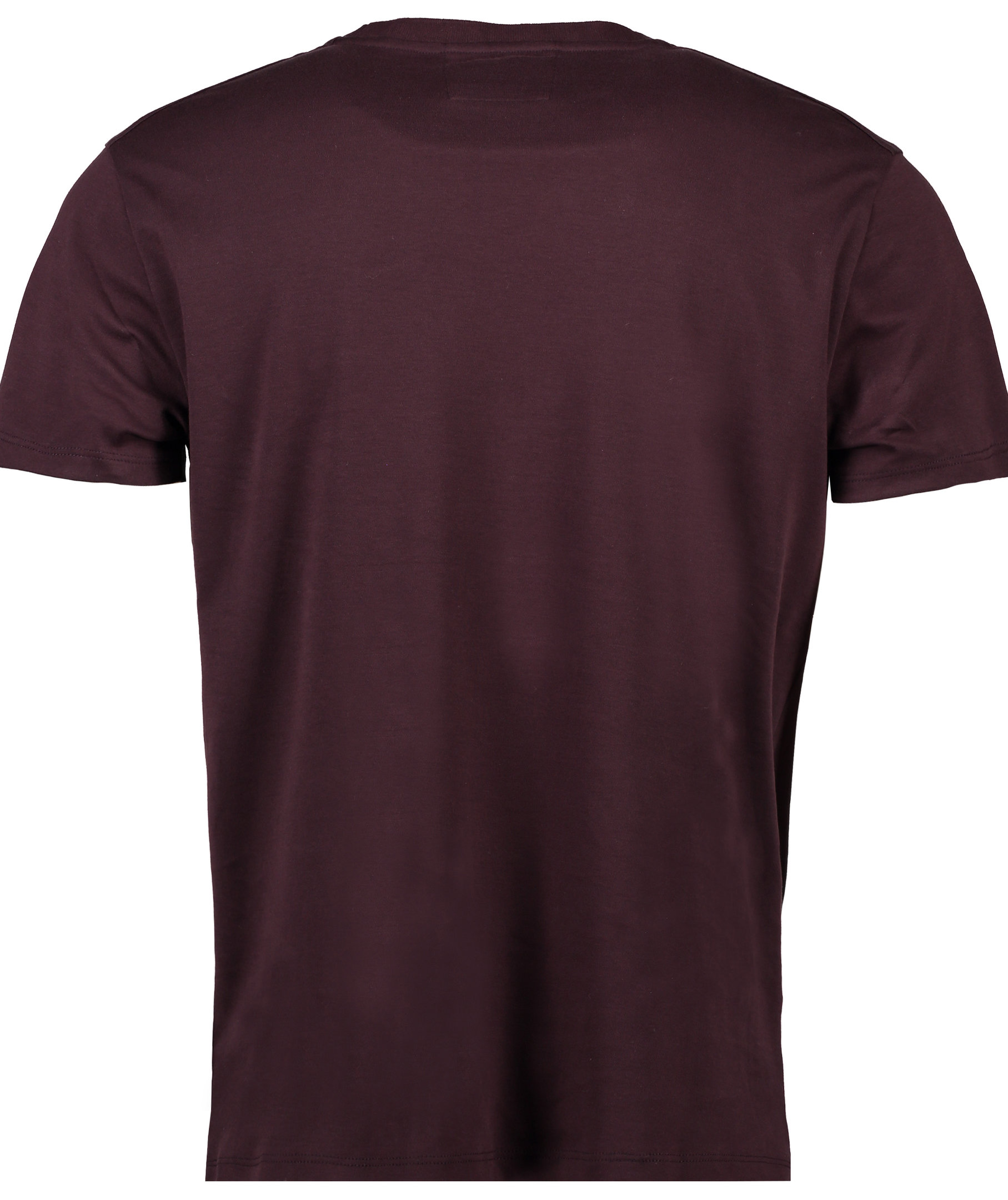 Seven Seas T-shirt med rund hals, Deep Red