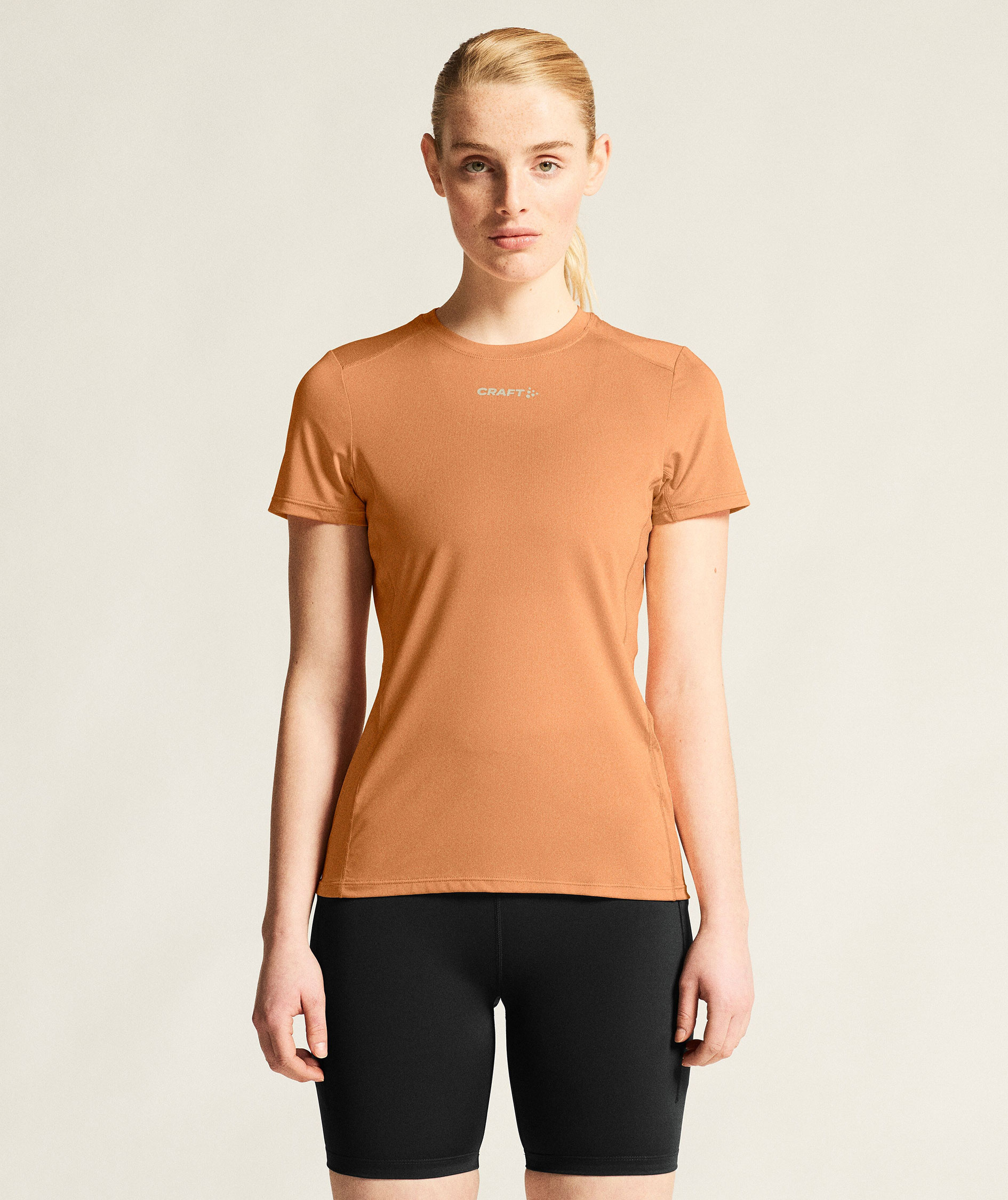 Craft ADV Essence Damen T-Shirt 2, Apricot, large image number 6