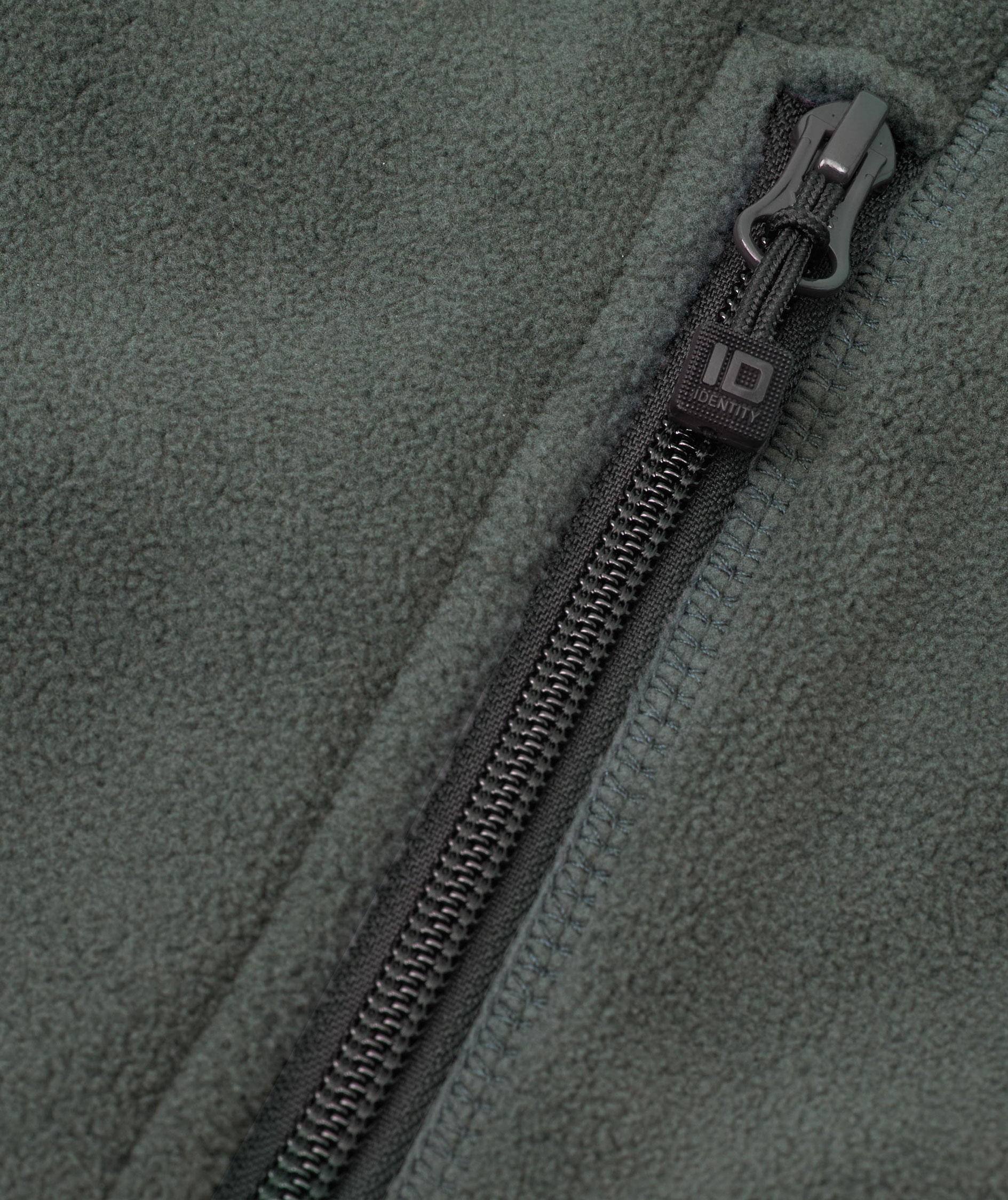 ID Microfleece Damen Strickjacke, Grau, large image number 3