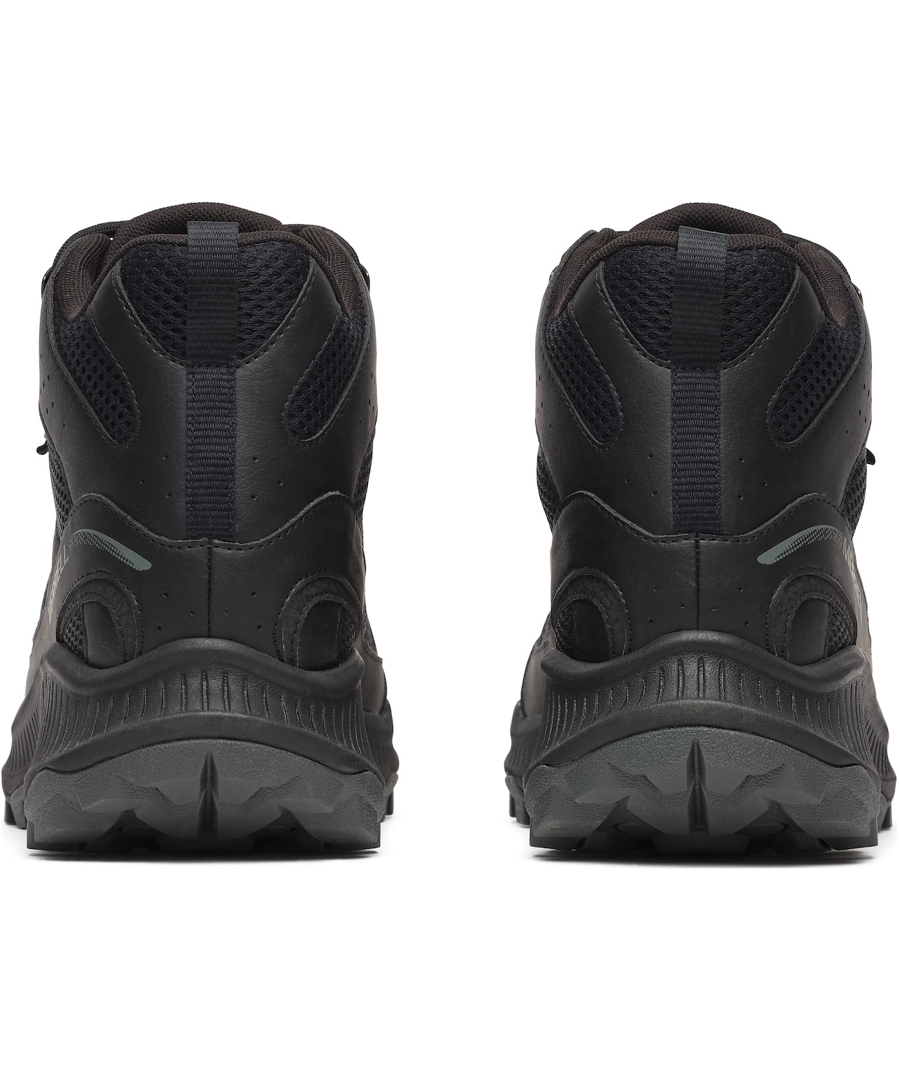 Merrell Tempo EXP mid WP turst&oslash;vler, Black/Alloy, large image number 4