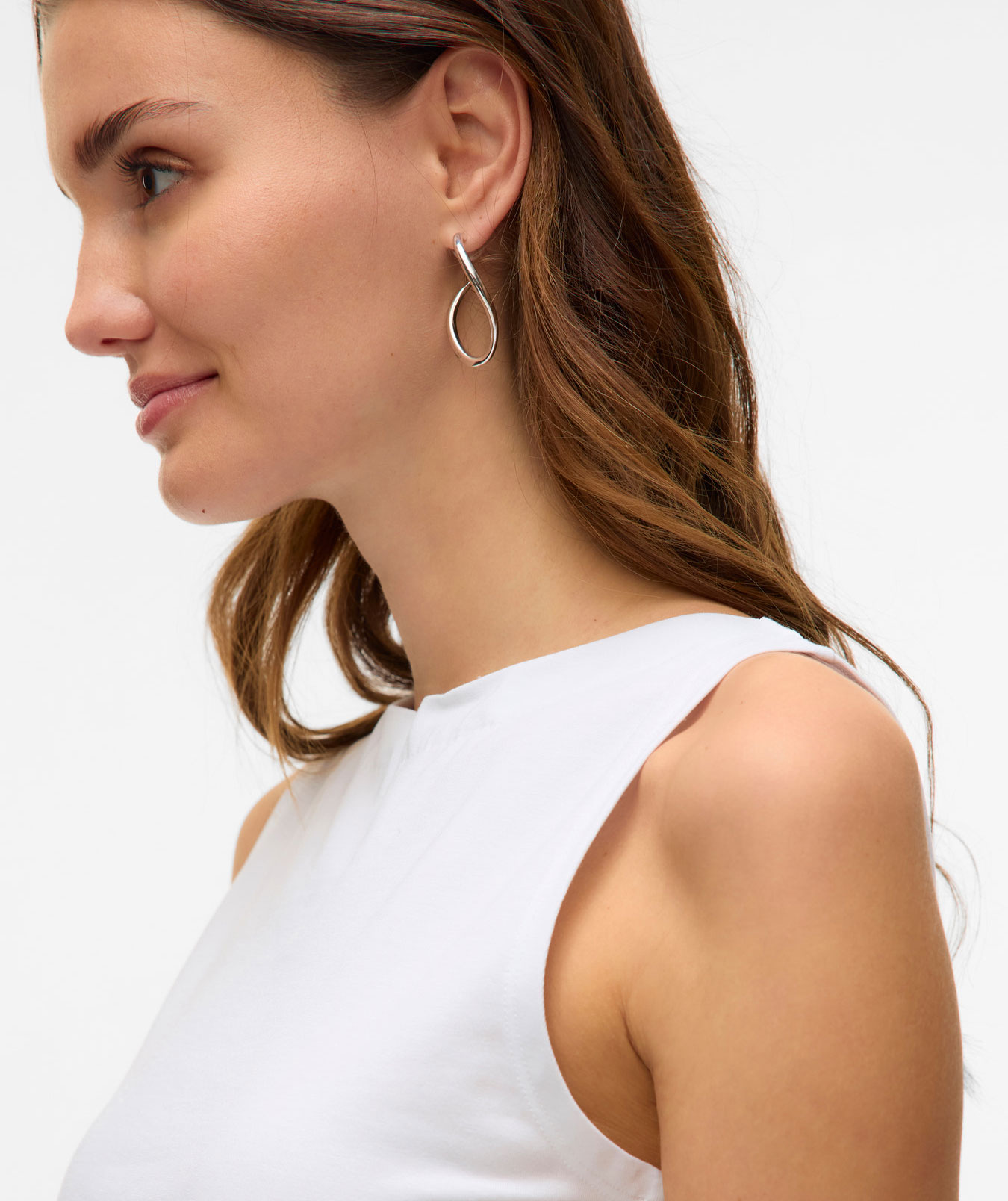 Vero Moda VMPANDA MODAL women's top, Bright White, large image number 3