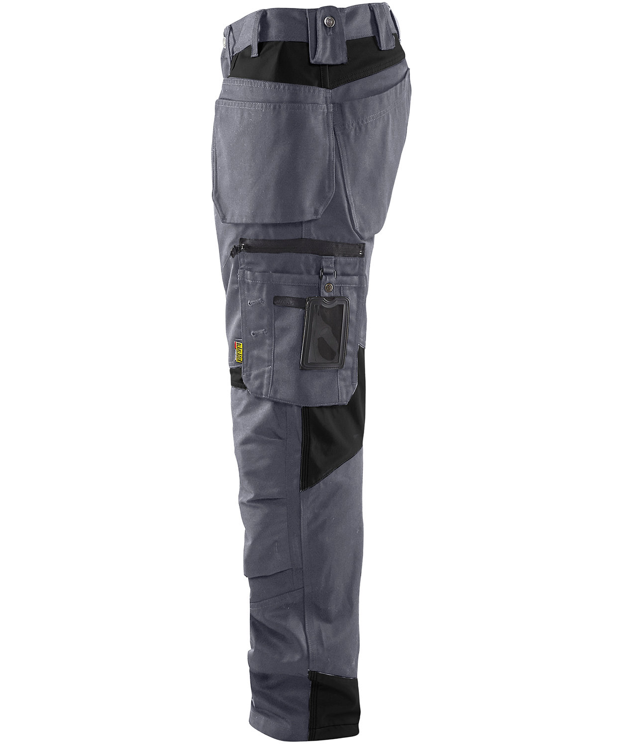 Bl&aring;kl&auml;der Handwerkerhose, Grau/Schwarz, large image number 2